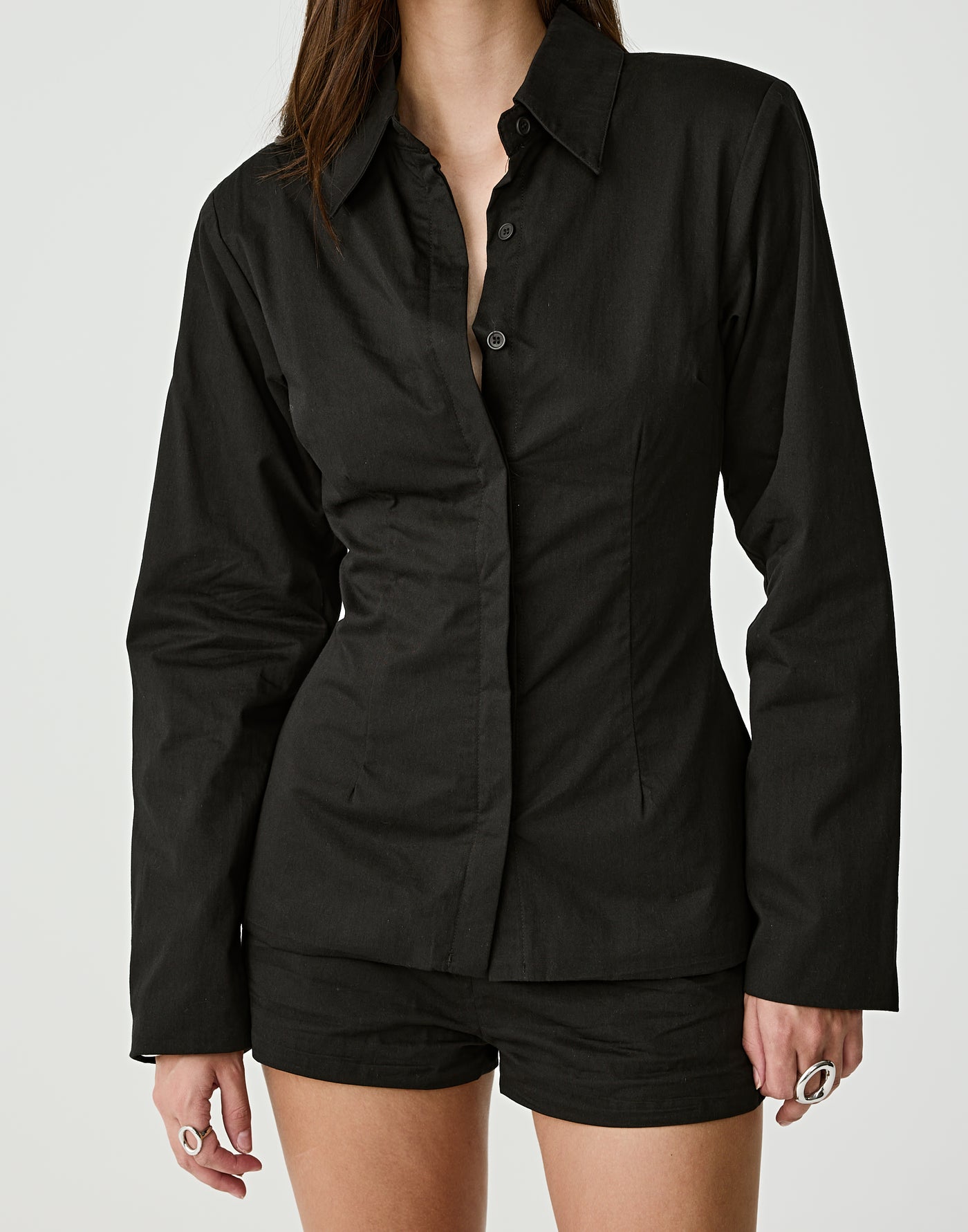  - Women's Top - Charcoal Clothing