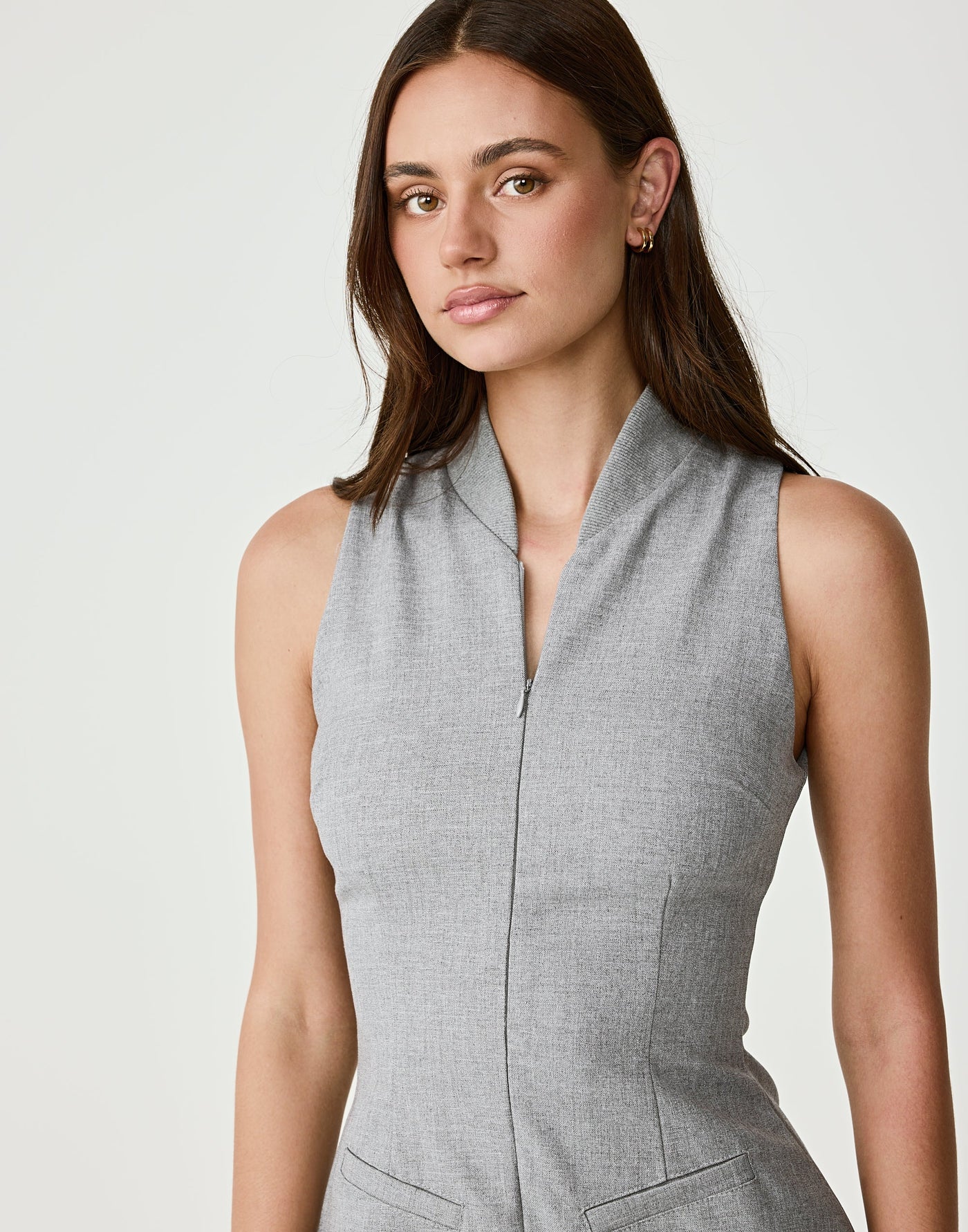  - Women's Dress - Charcoal Clothing