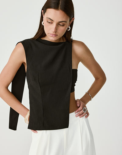  - Women's Top - Charcoal Clothing
