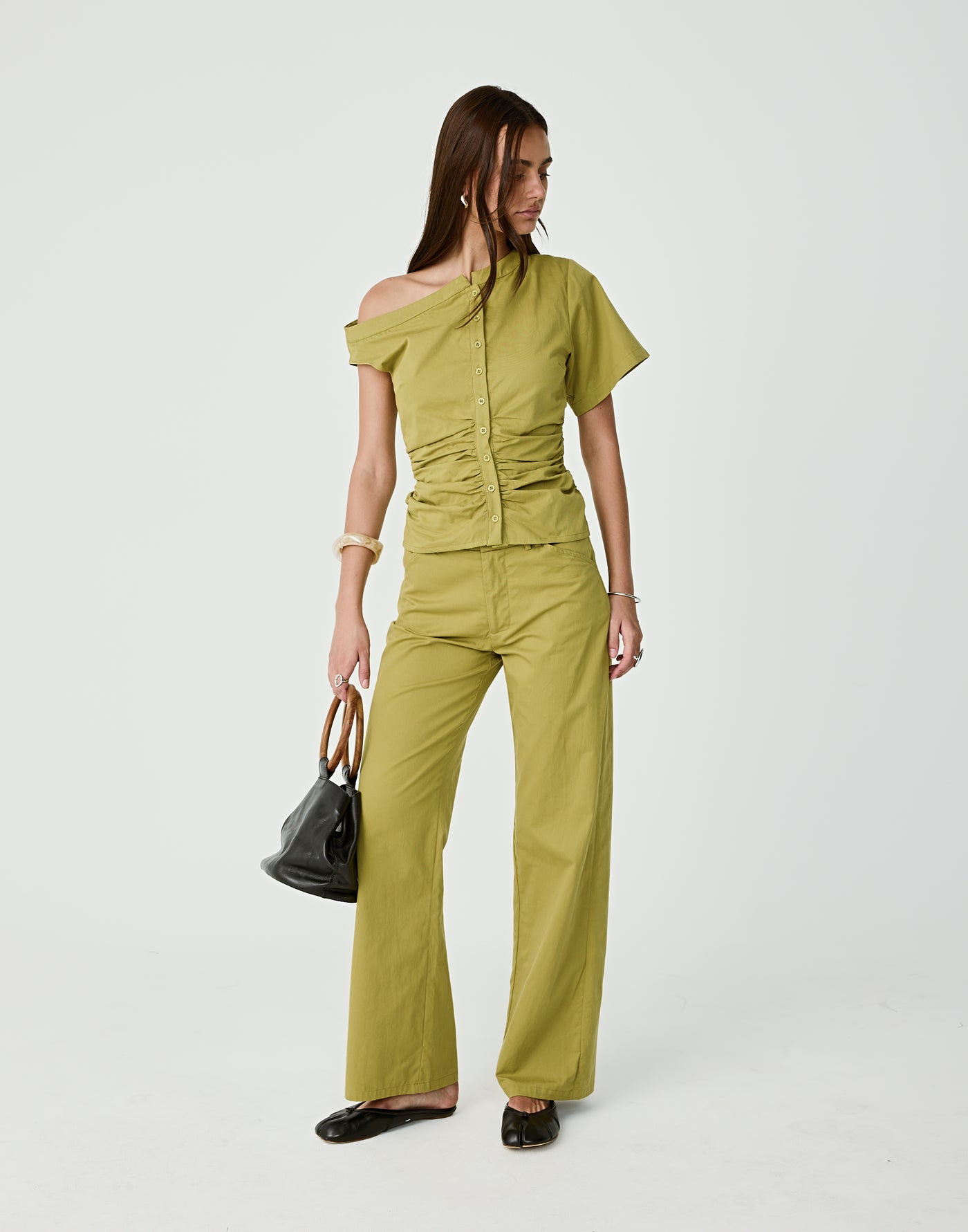  - Women's Top - Charcoal Clothing