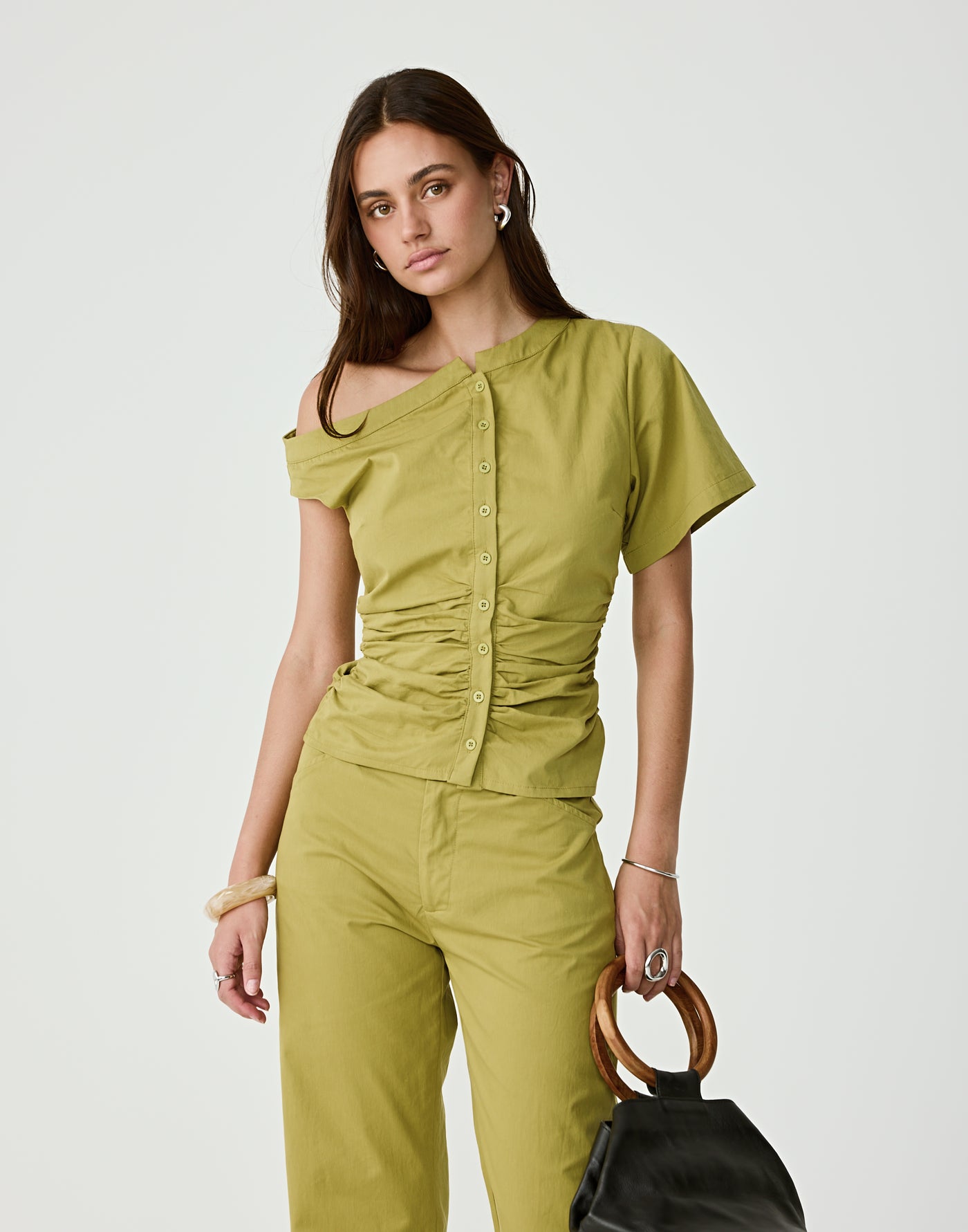  - Women's Top - Charcoal Clothing