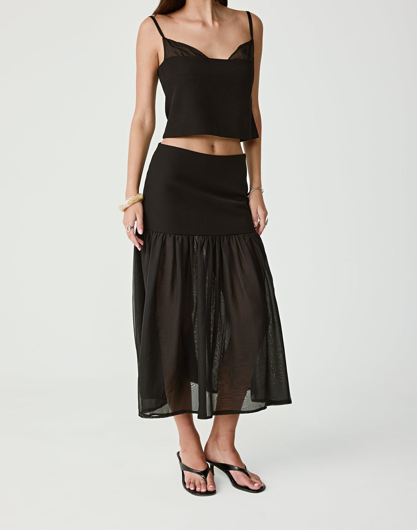 - Women's Skirt - Charcoal Clothing