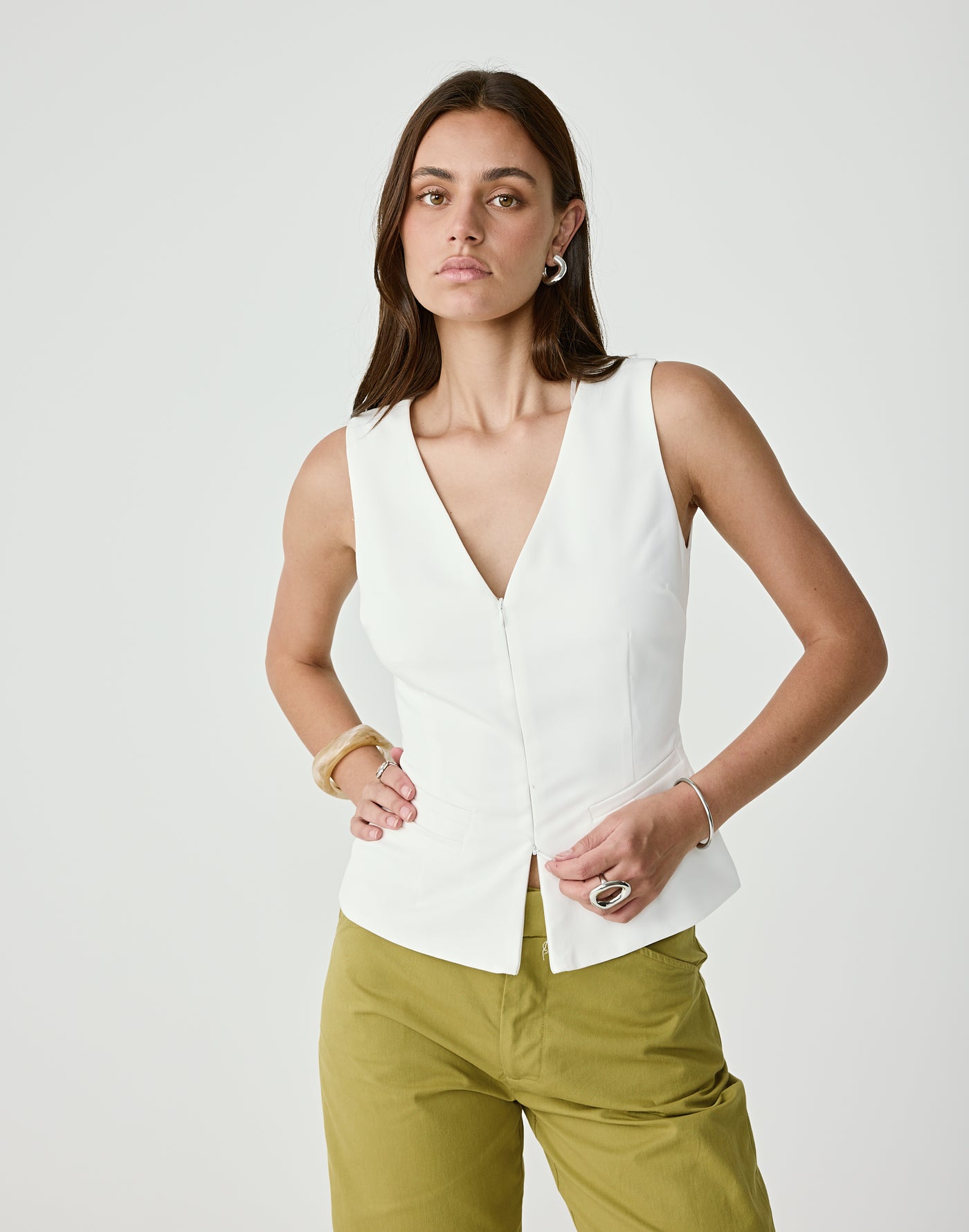  - Women's Top - Charcoal Clothing