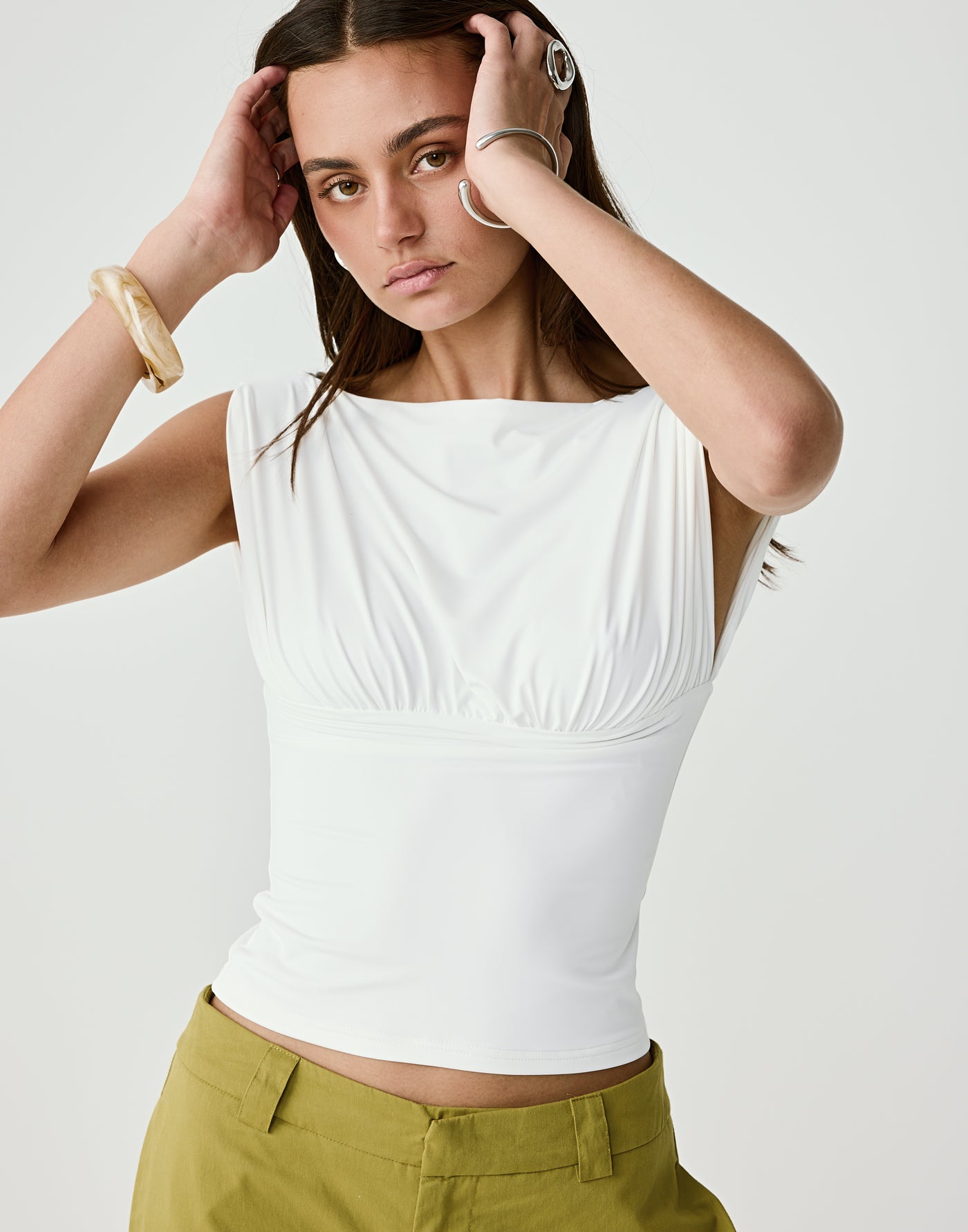  - Women's Top - Charcoal Clothing