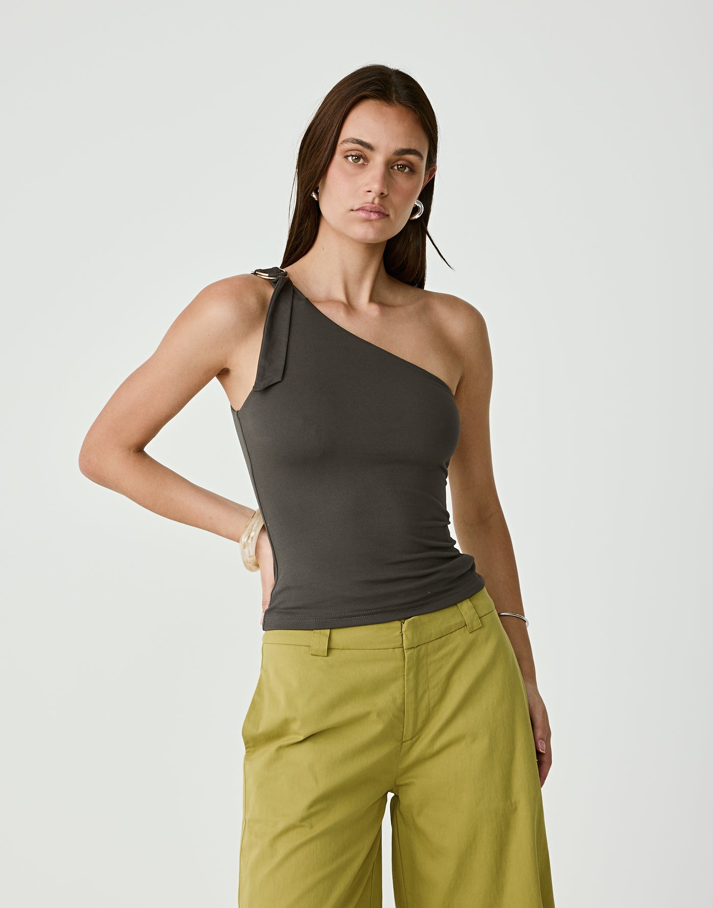  - Women's Top - Charcoal Clothing