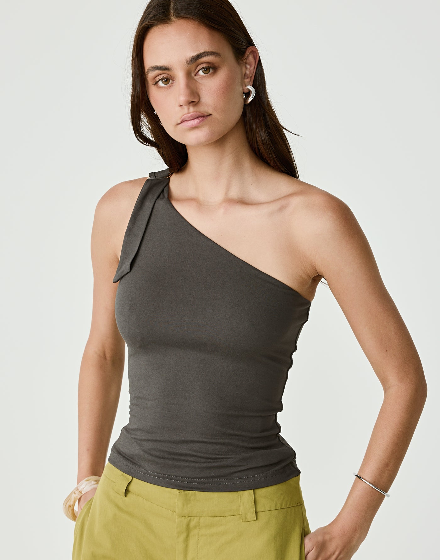 - Women's Top - Charcoal Clothing