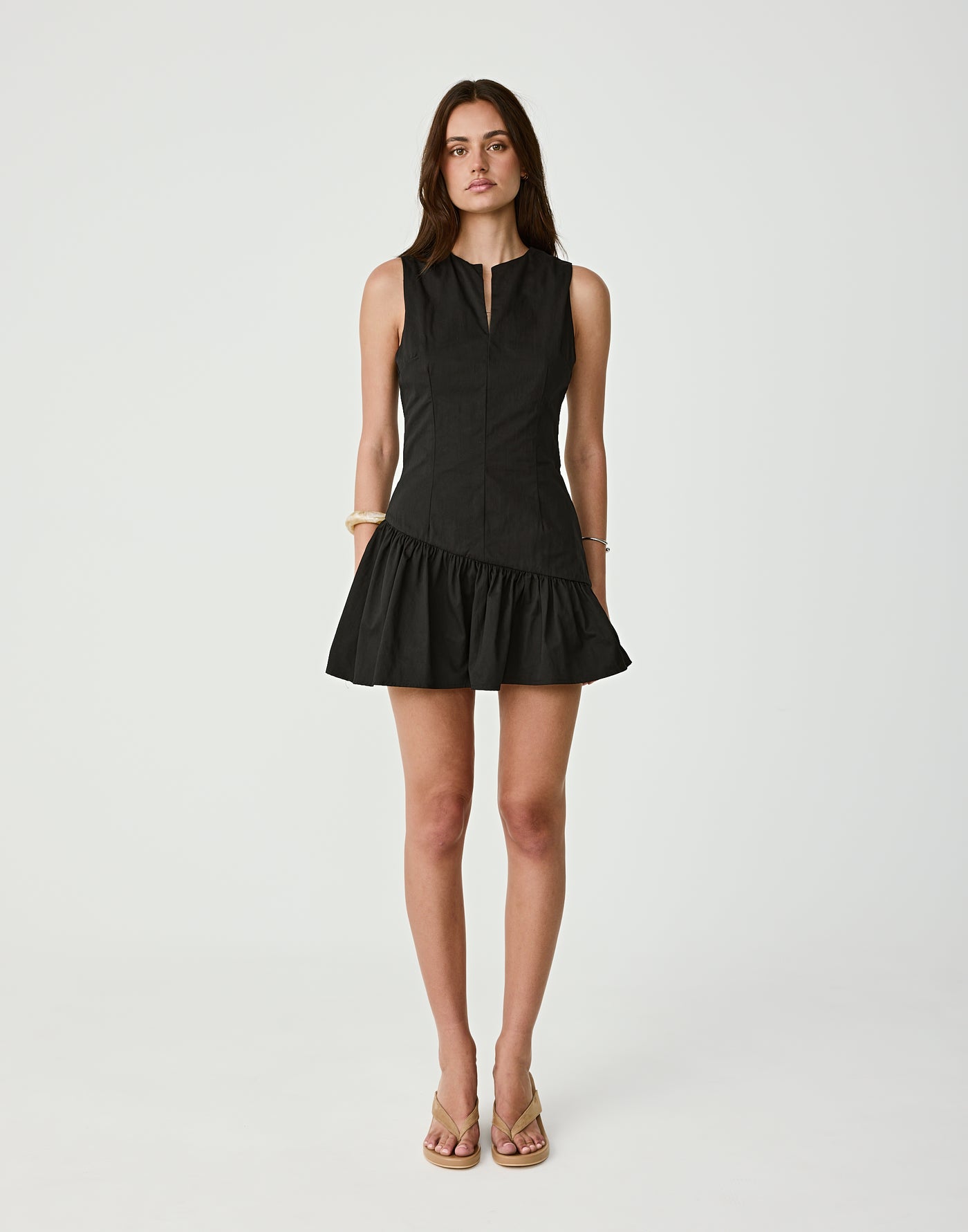  - Women's Dress - Charcoal Clothing