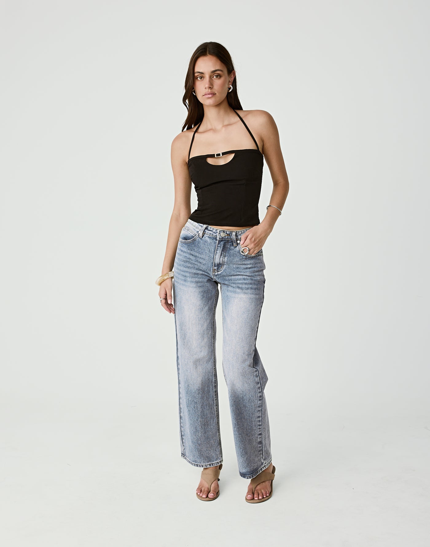  - Women's Top - Charcoal Clothing