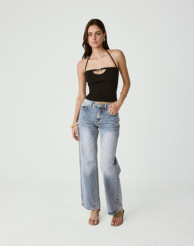  - Women's Top - Charcoal Clothing