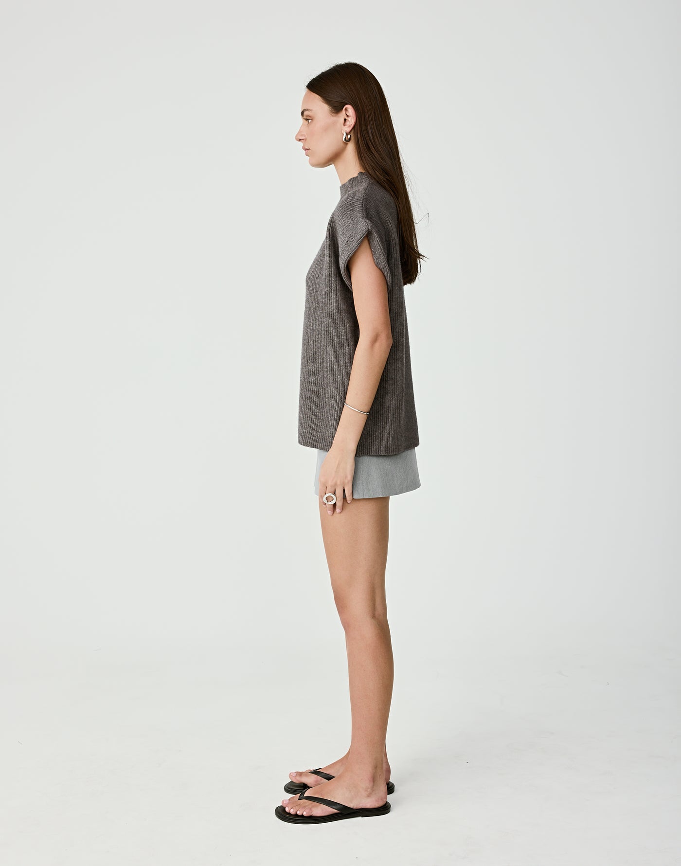  - Women's Top - Charcoal Clothing