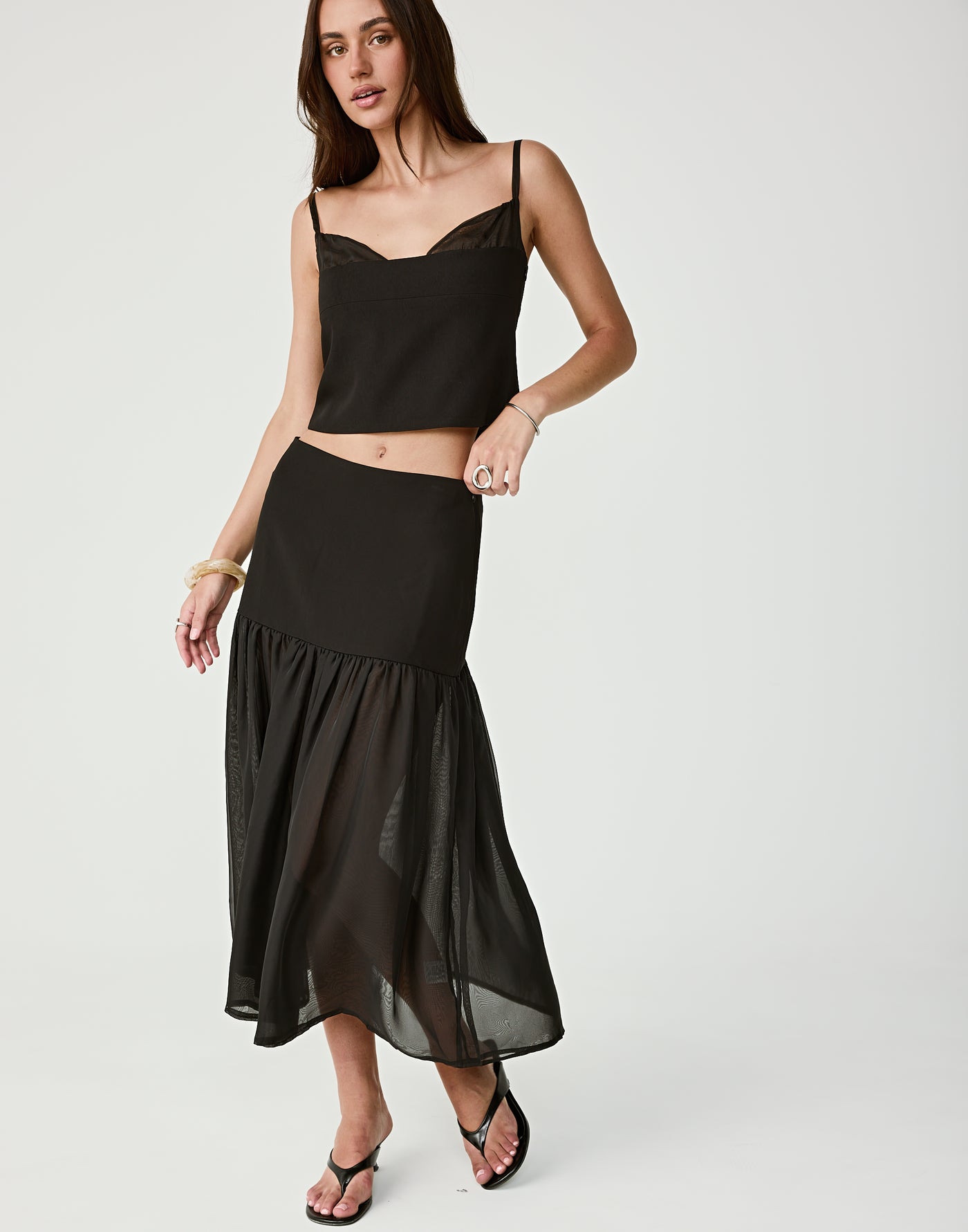  - Women's Skirt - Charcoal Clothing