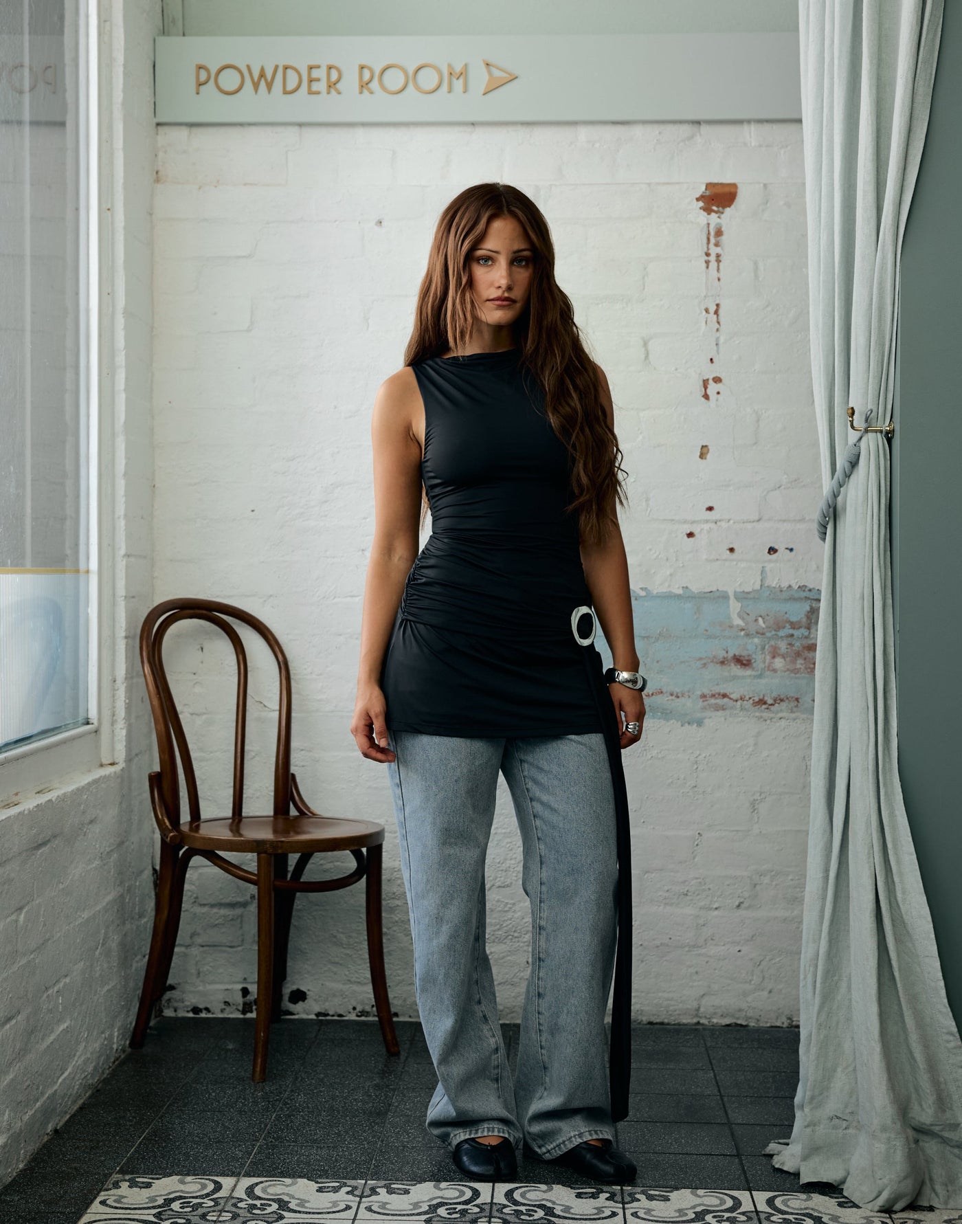 Non Stop Mini Dress (Black)