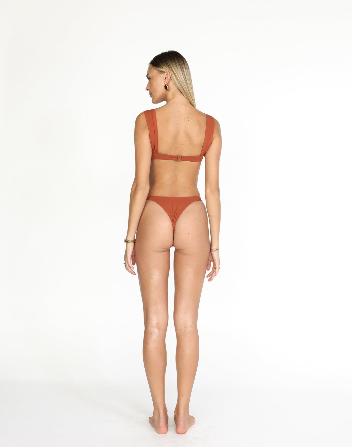 Layla Bikini Bottoms (Paprika) | CHARCOAL Exclusive - Balconette Unwire Cup Bikini Top - Women's Swimwear - Charcoal Clothing