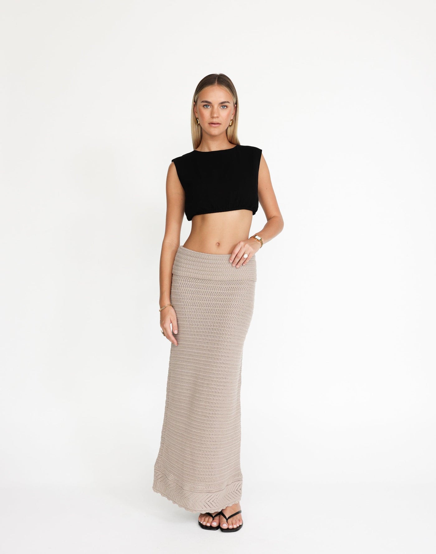 Amani Maxi Skirt (Macchiato) | CHARCOAL Exclusive - - Women's Skirt - Charcoal Clothing