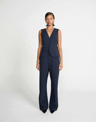 Yori Pants (Midnight) | CHARCOAL EXCLUSIVE | - Women's Pants - Charcoal Clothing