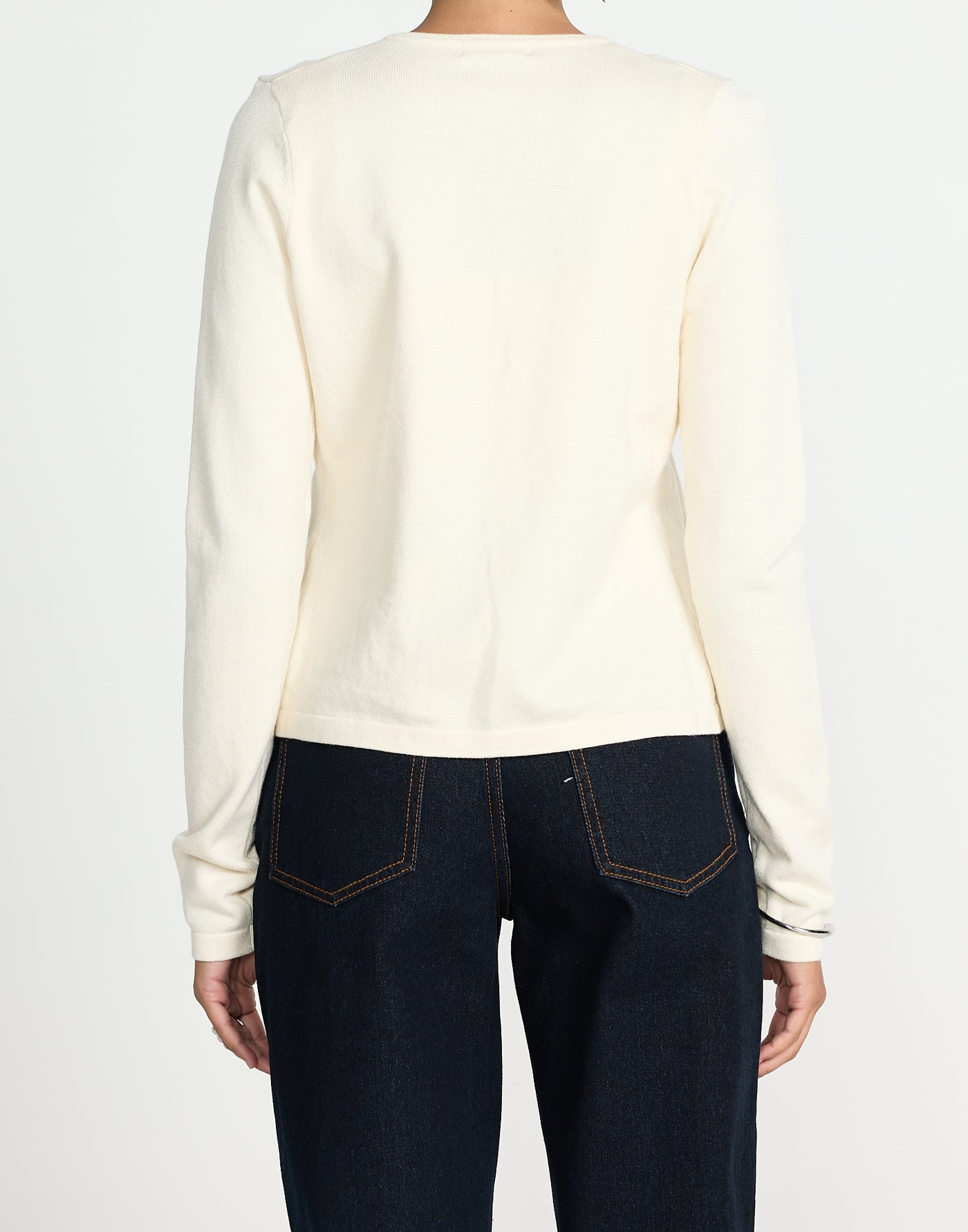 Sonnet Long Sleeve Top (Oat) | CHARCOAL EXCLUSIVE | Split open front cardigan style long sleeve top - Women's Top - Charcoal Clothing