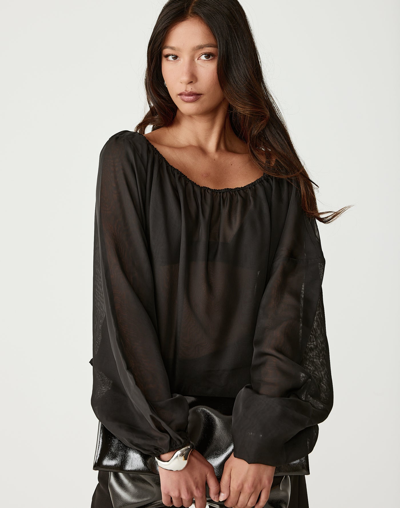  - Women's Top - Charcoal Clothing