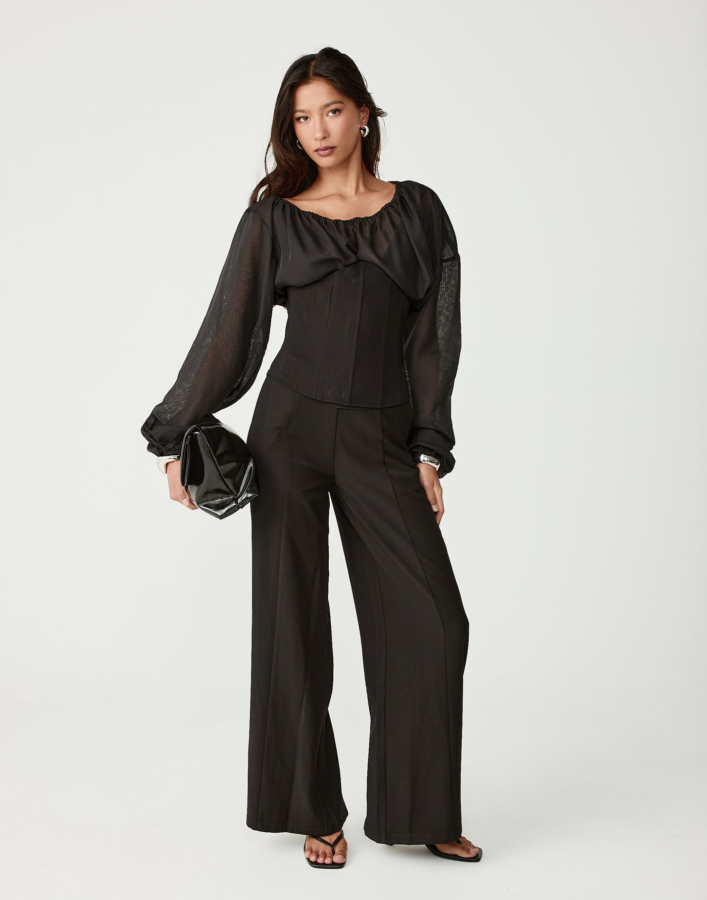  - Women's Top - Charcoal Clothing