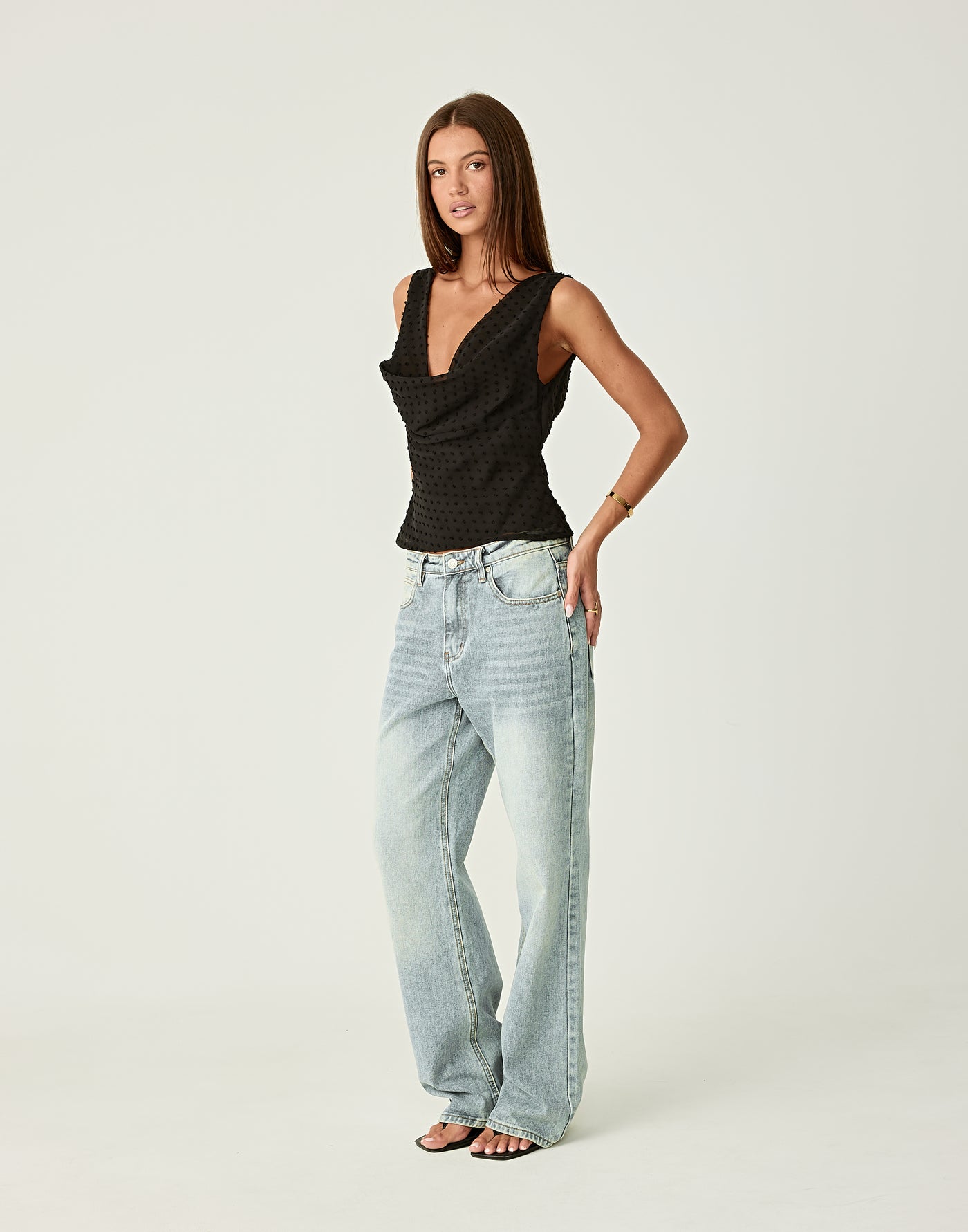  - Women's Top - Charcoal Clothing