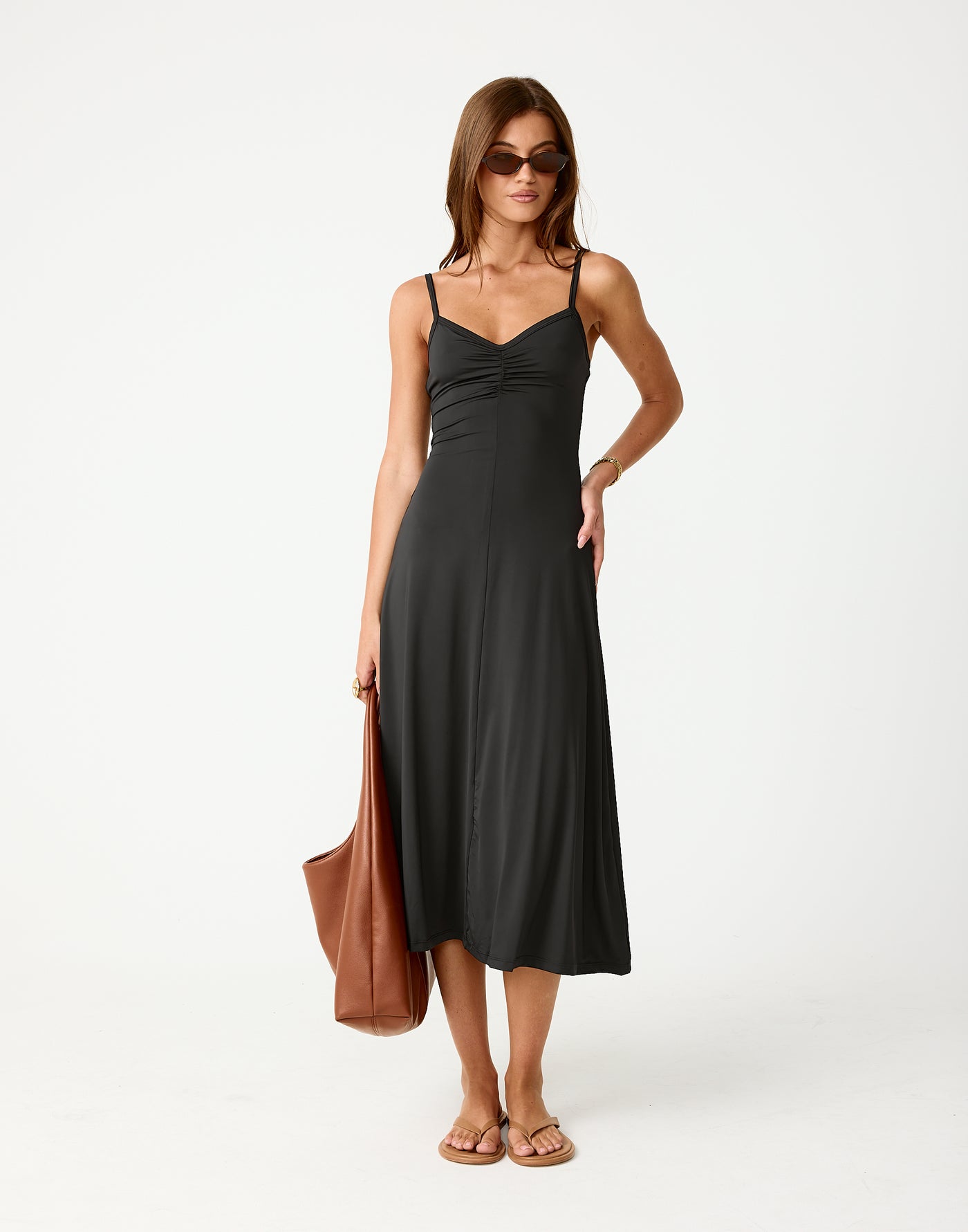  - Women's Dress - Charcoal Clothing