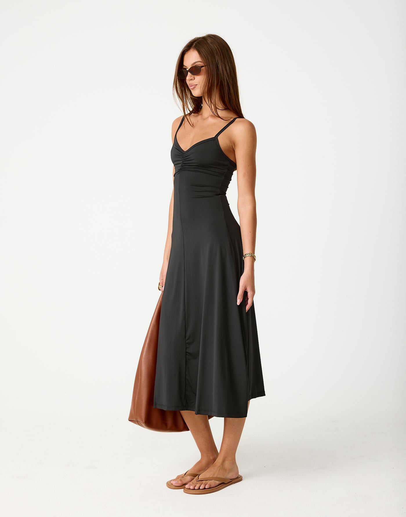  - Women's Dress - Charcoal Clothing