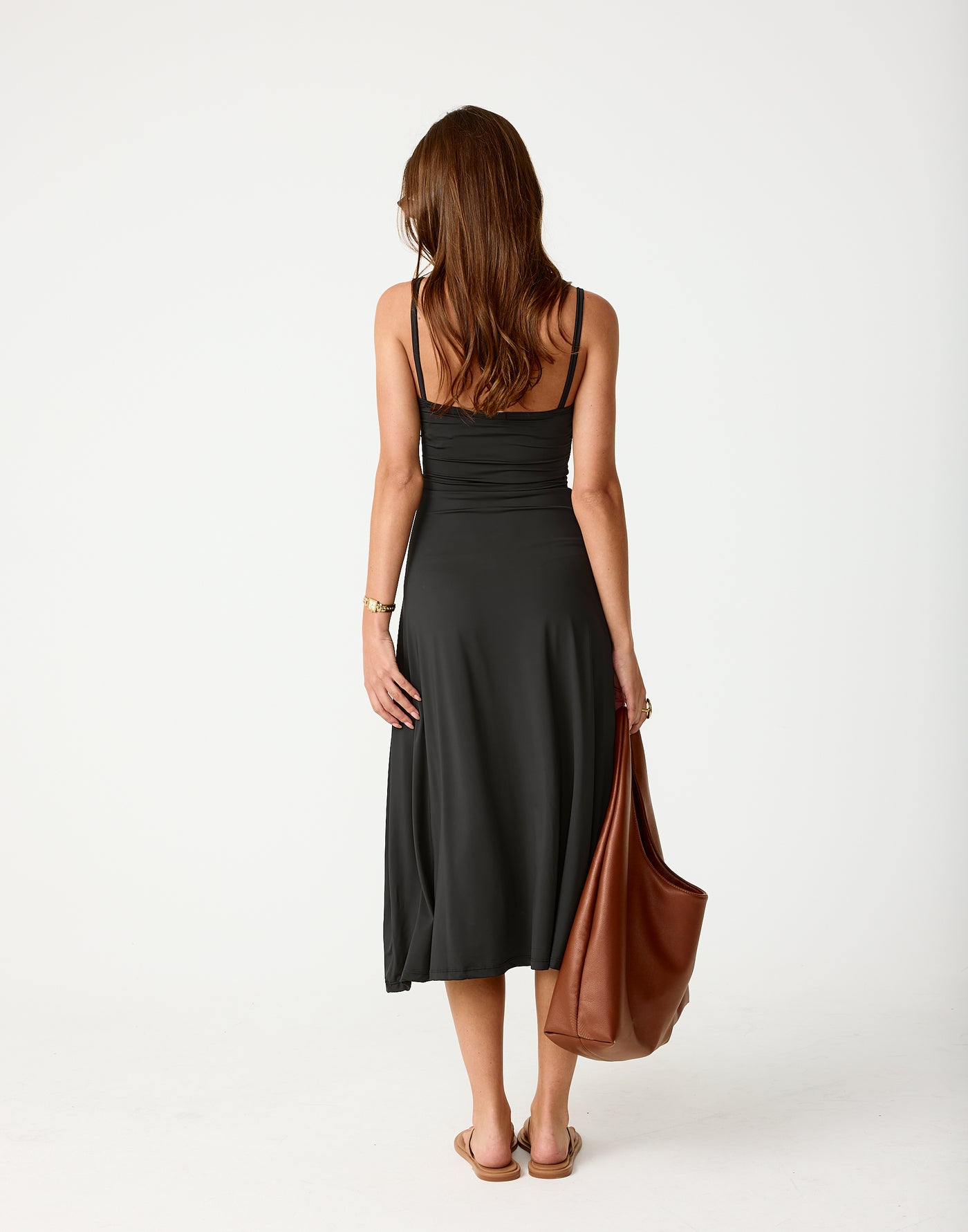  - Women's Dress - Charcoal Clothing
