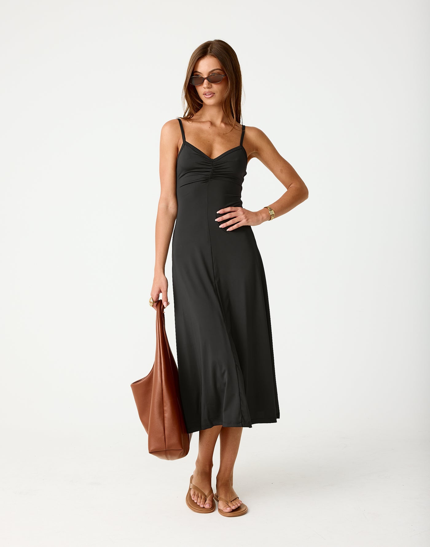  - Women's Dress - Charcoal Clothing