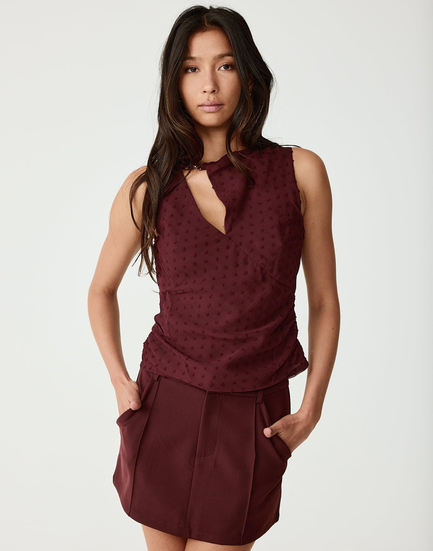  - Women's Skirt - Charcoal Clothing