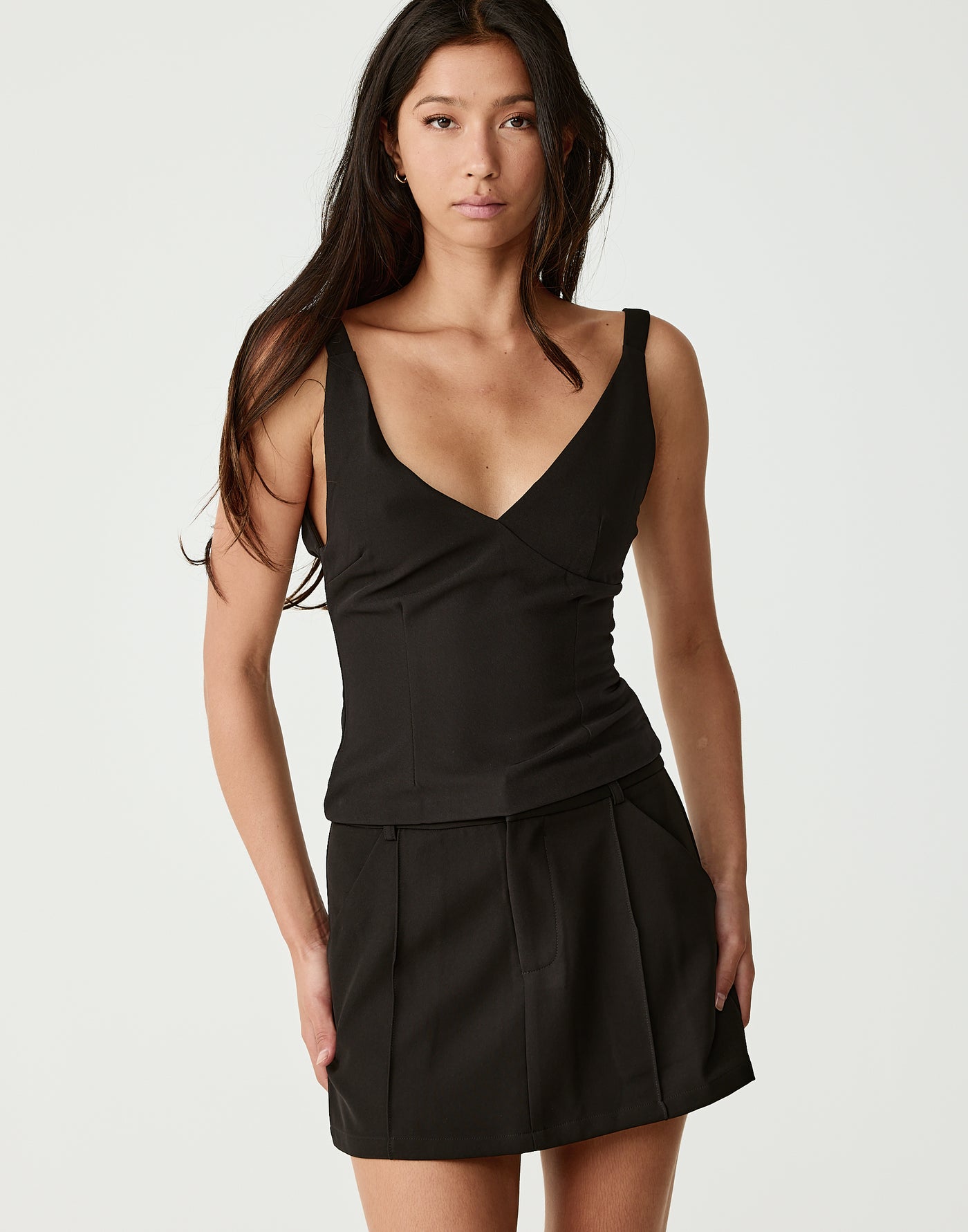  - Women's Skirt - Charcoal Clothing