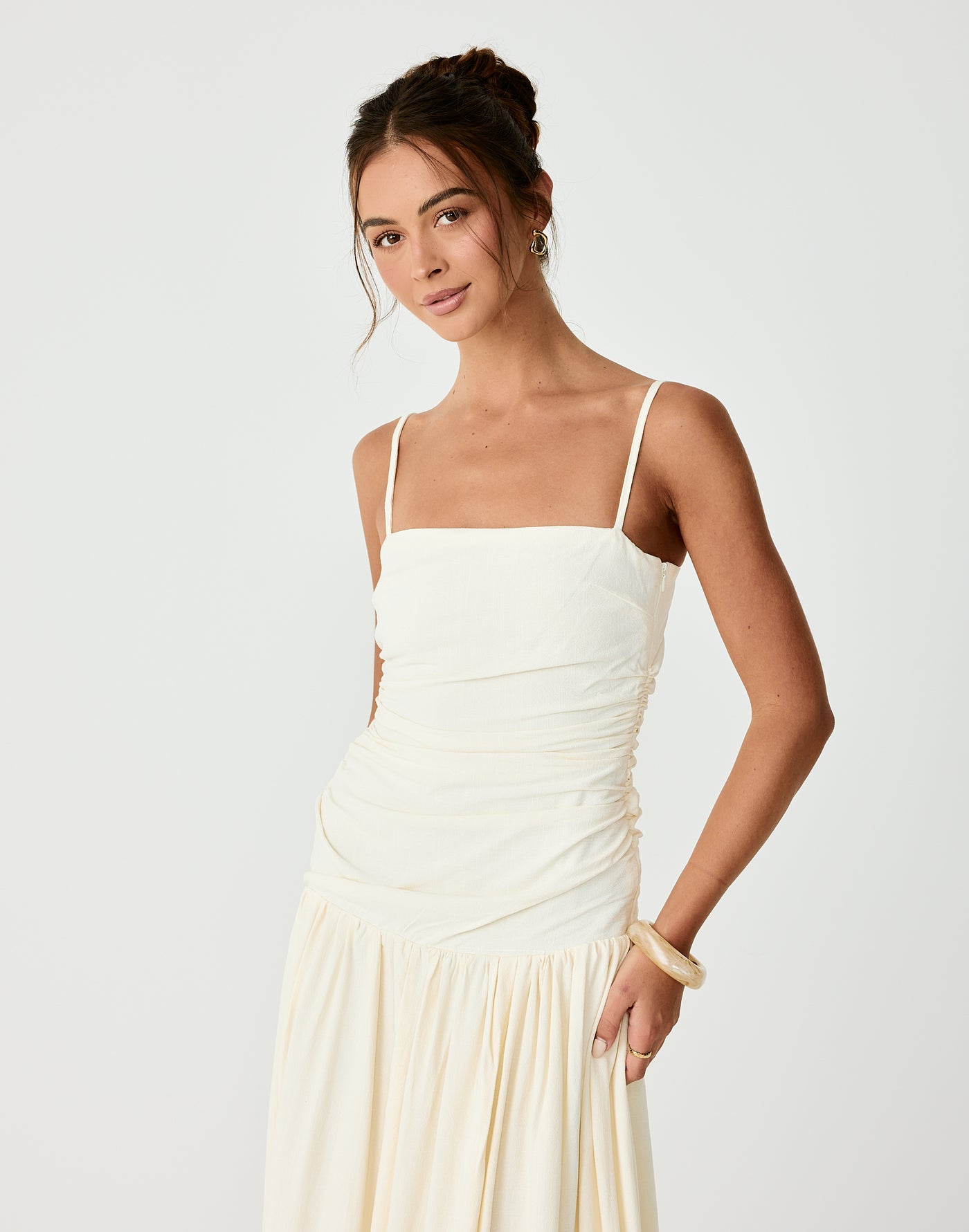  - Women's Dress - Charcoal Clothing