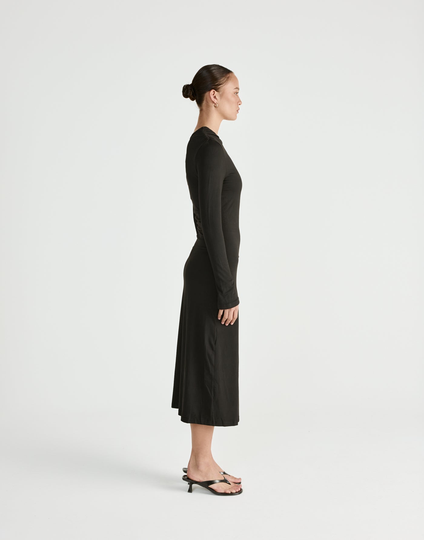  - Women's Dress - Charcoal Clothing