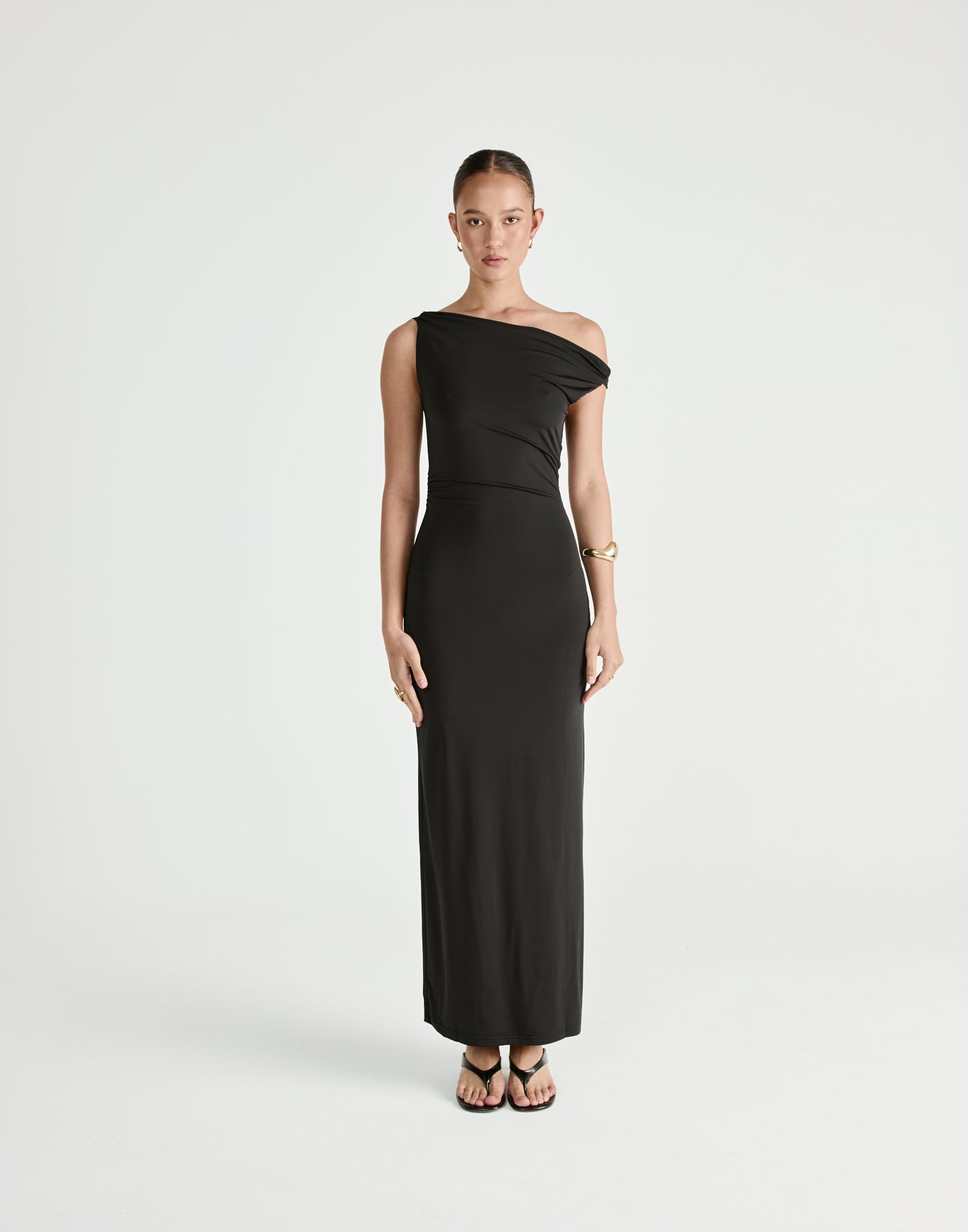  - Women's Dress - Charcoal Clothing