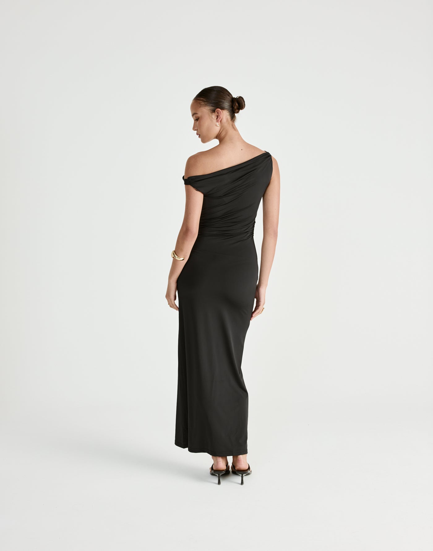  - Women's Dress - Charcoal Clothing