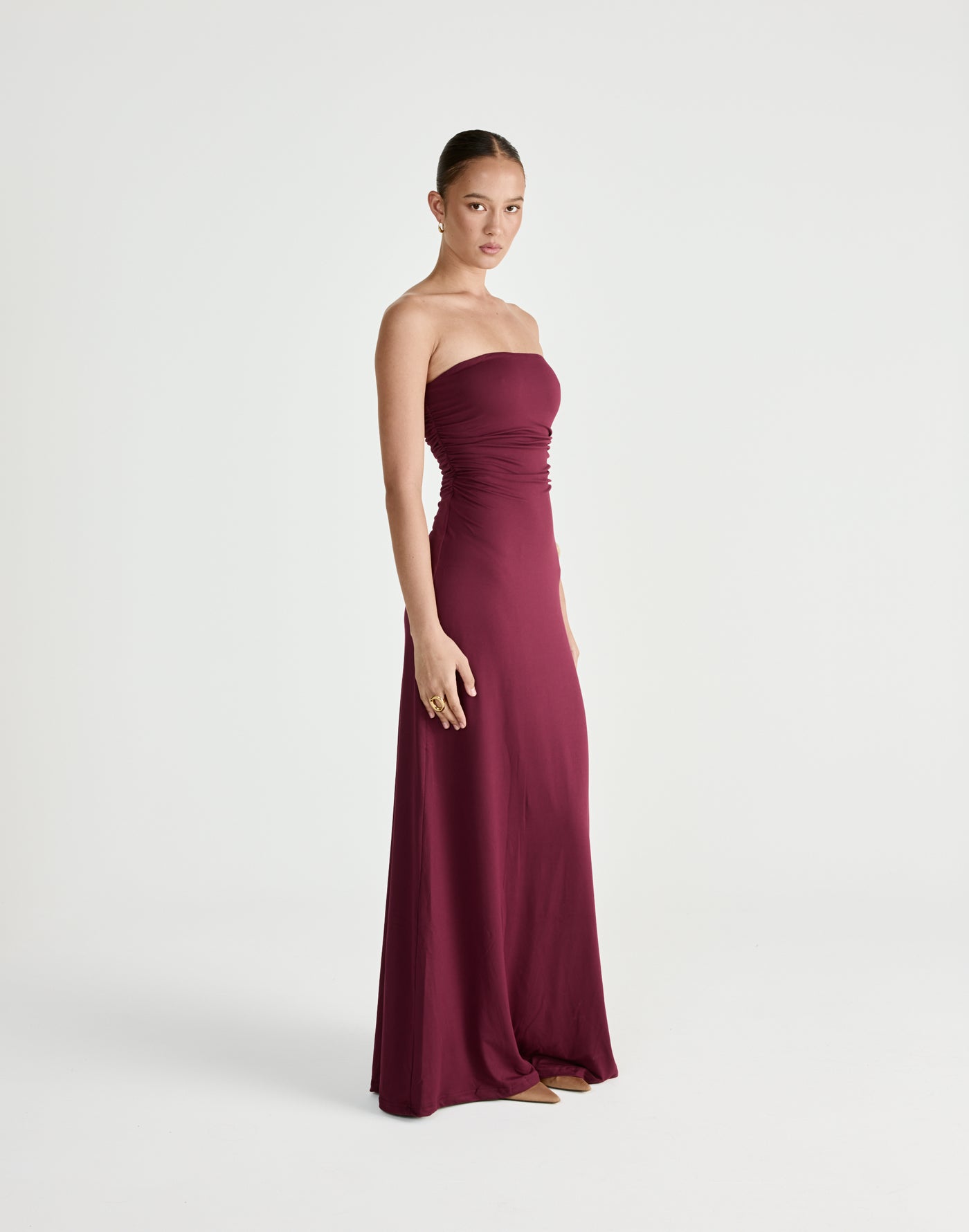  - Women's Dress - Charcoal Clothing