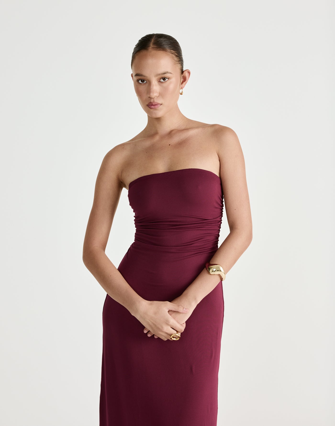  - Women's Dress - Charcoal Clothing