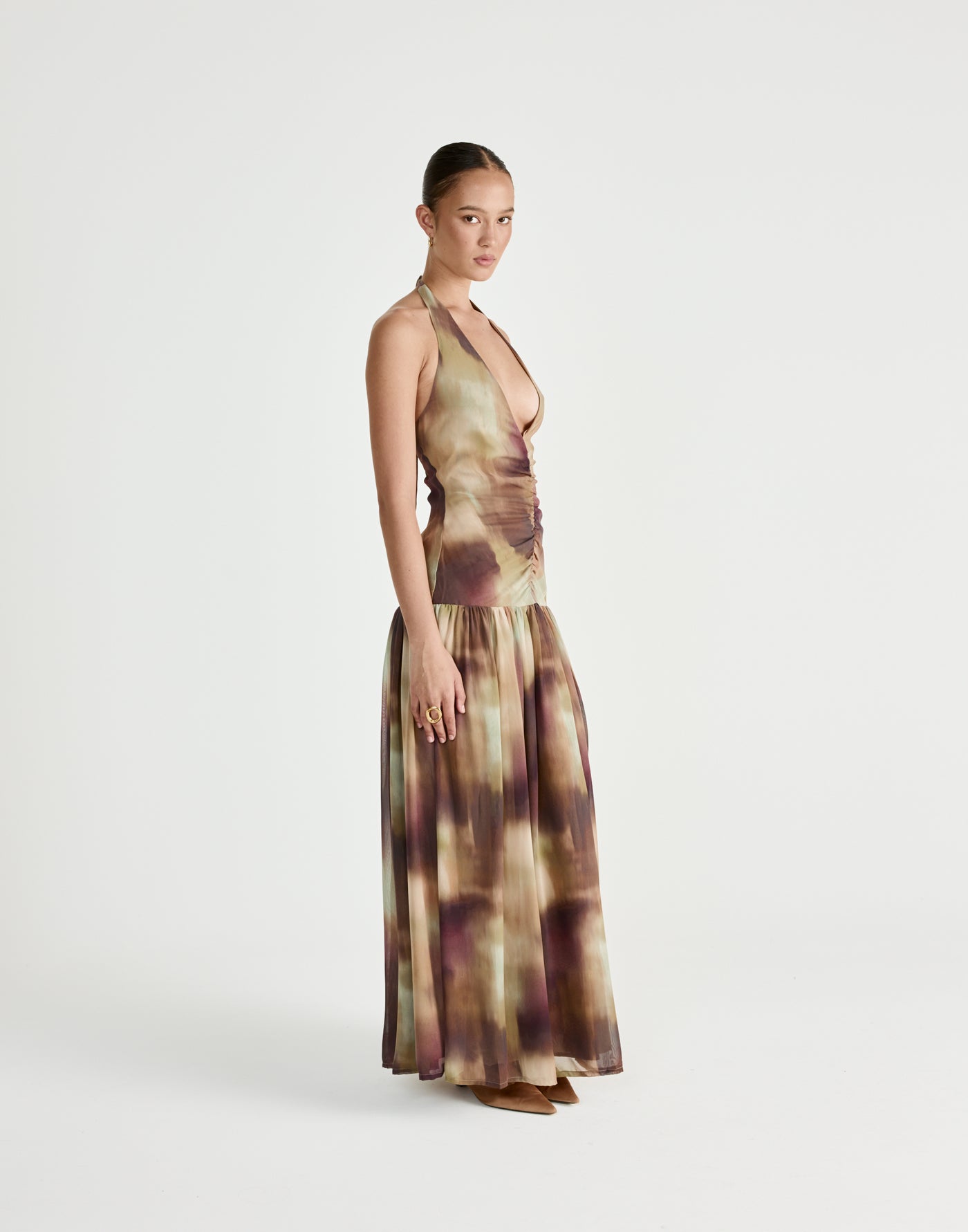  - Women's Dress - Charcoal Clothing