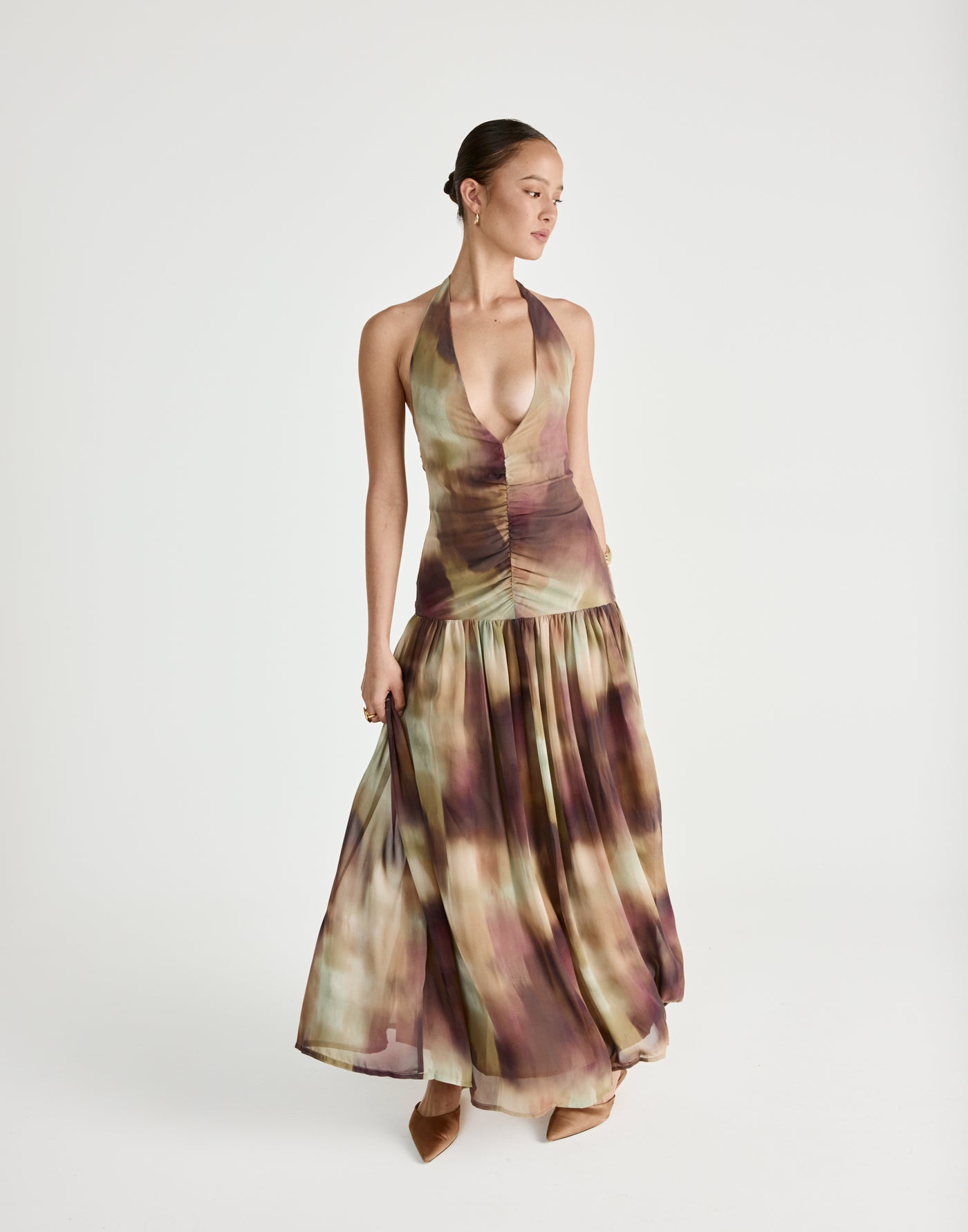  - Women's Dress - Charcoal Clothing