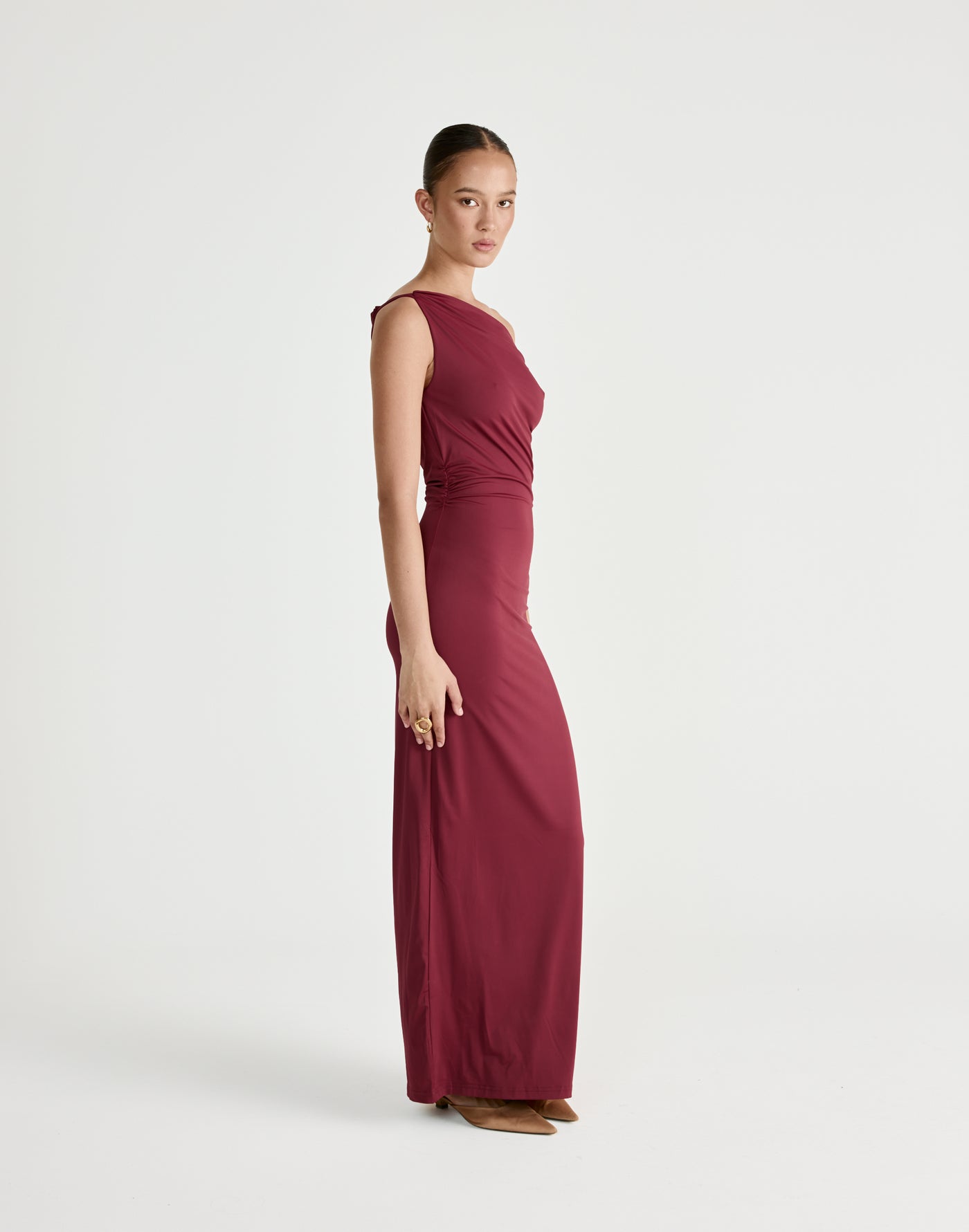  - Women's Dress - Charcoal Clothing