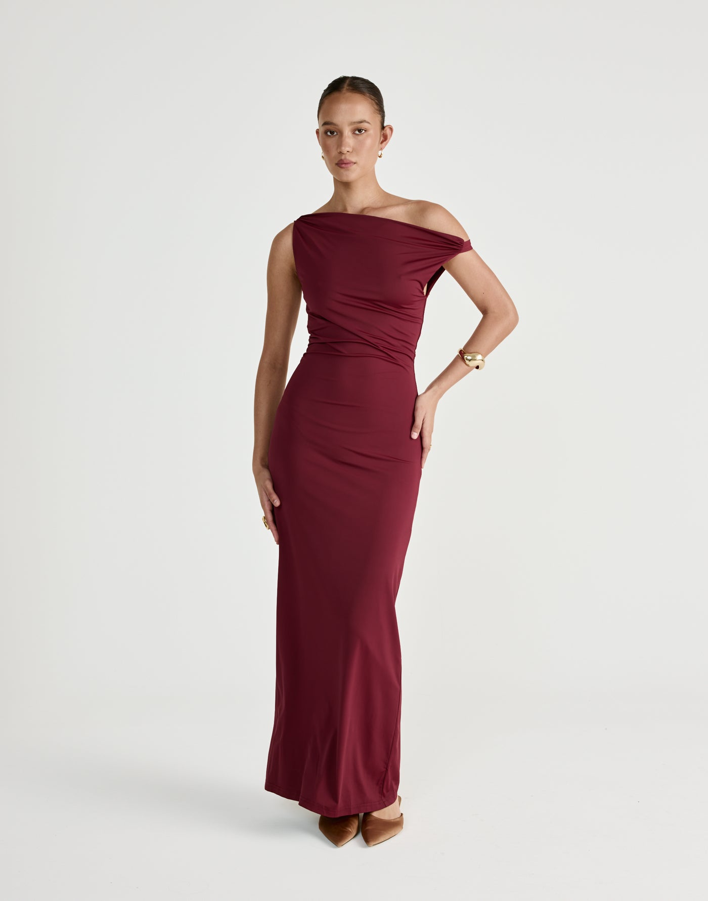  - Women's Dress - Charcoal Clothing