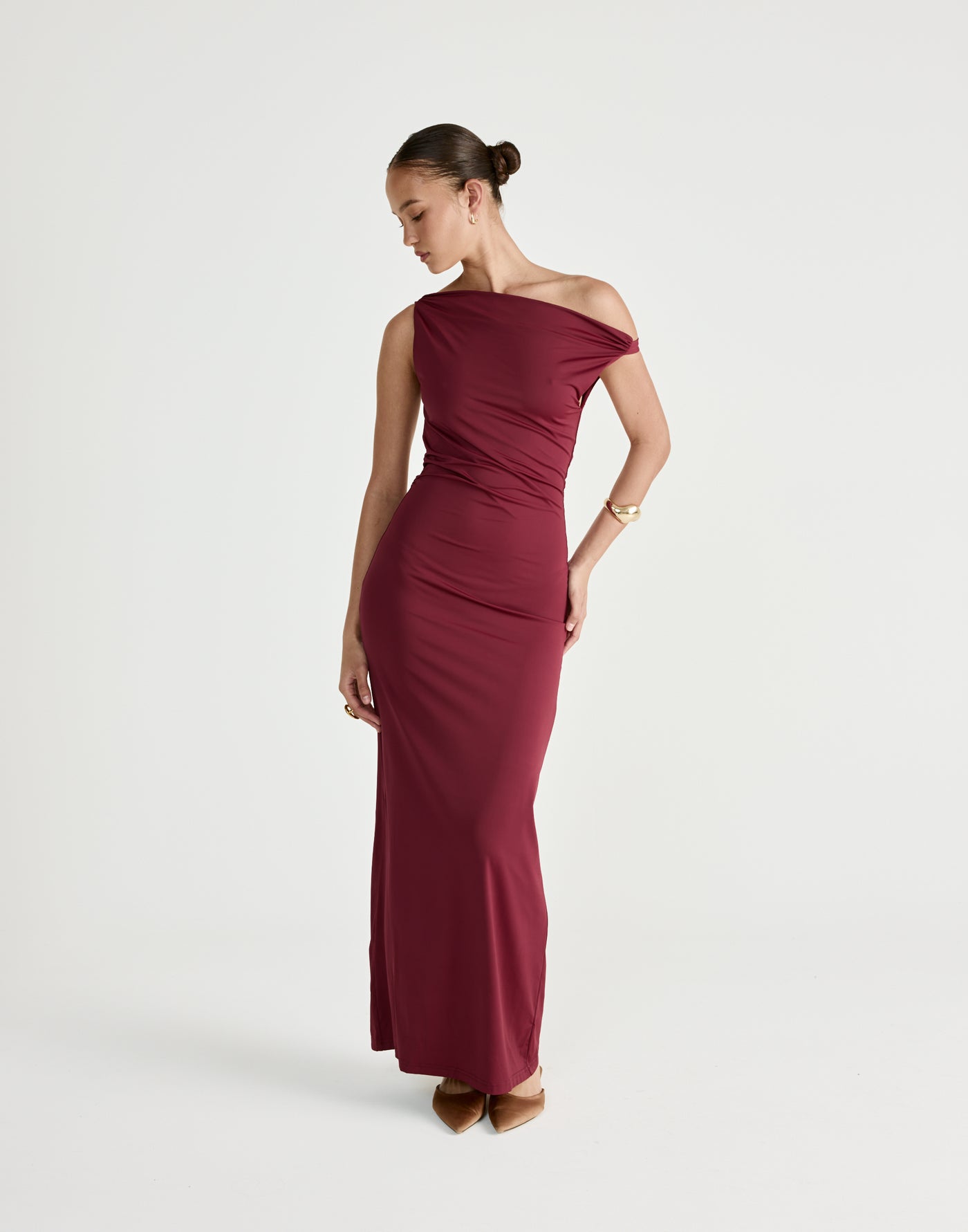  - Women's Dress - Charcoal Clothing