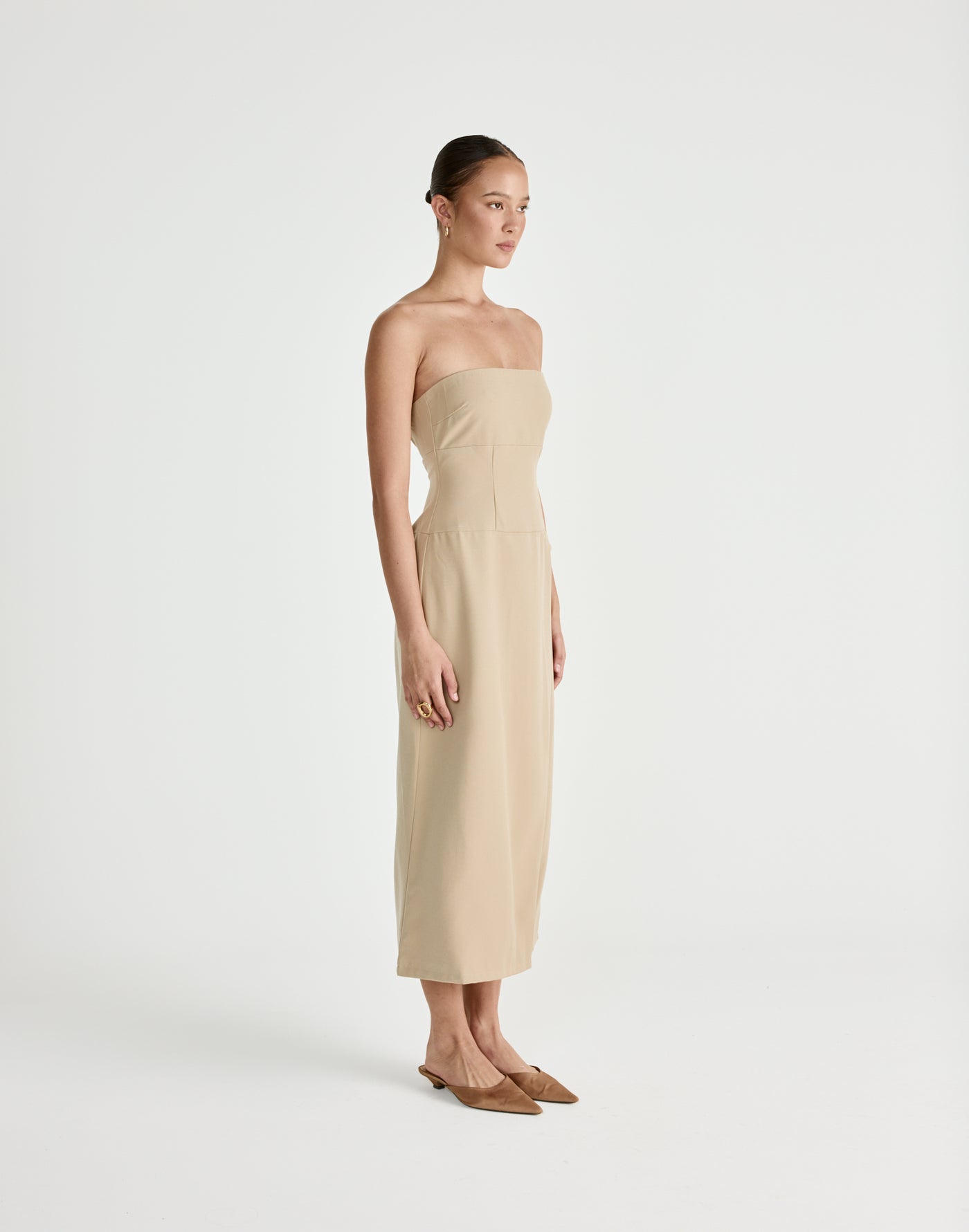  - Women's Dress - Charcoal Clothing