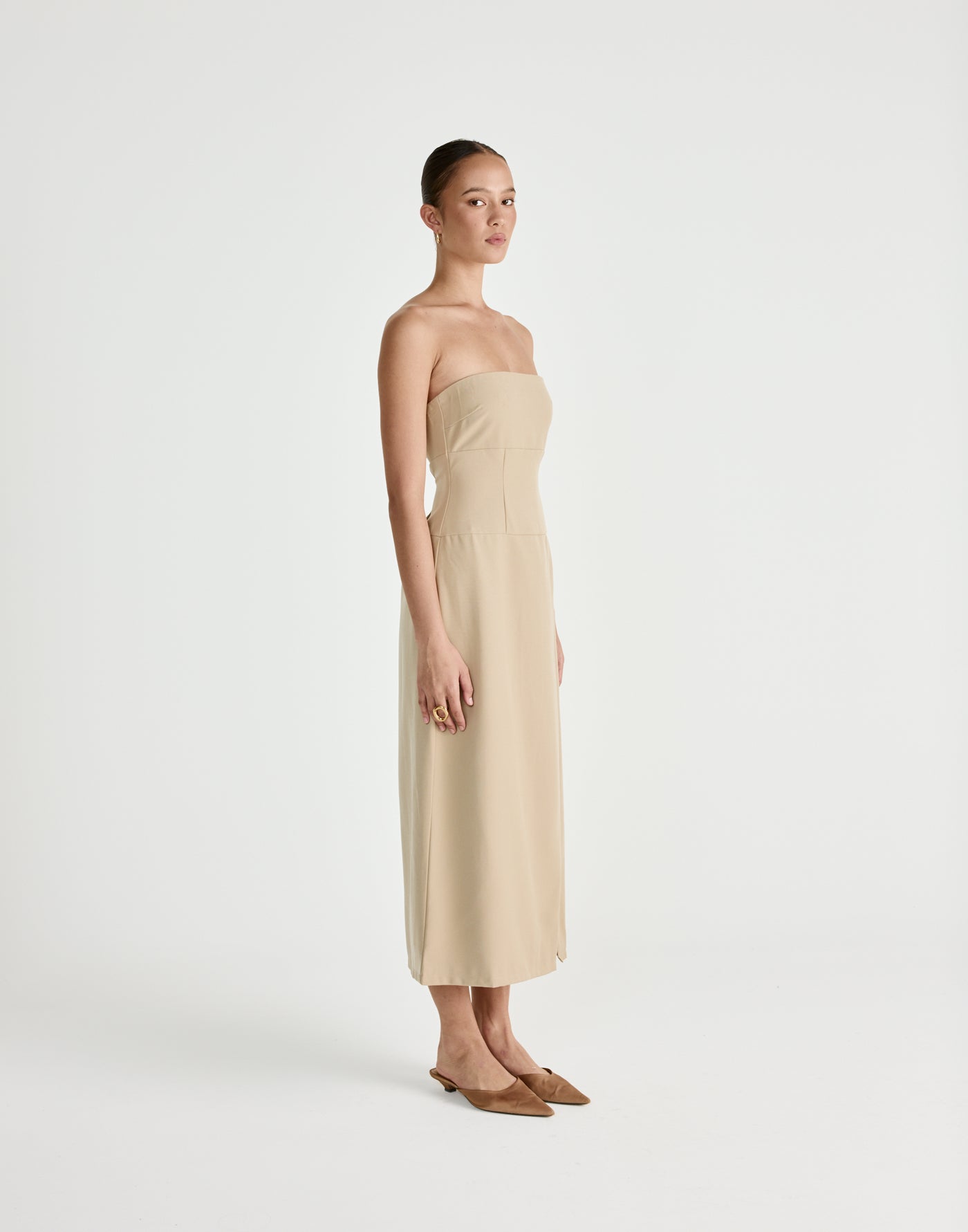  - Women's Dress - Charcoal Clothing
