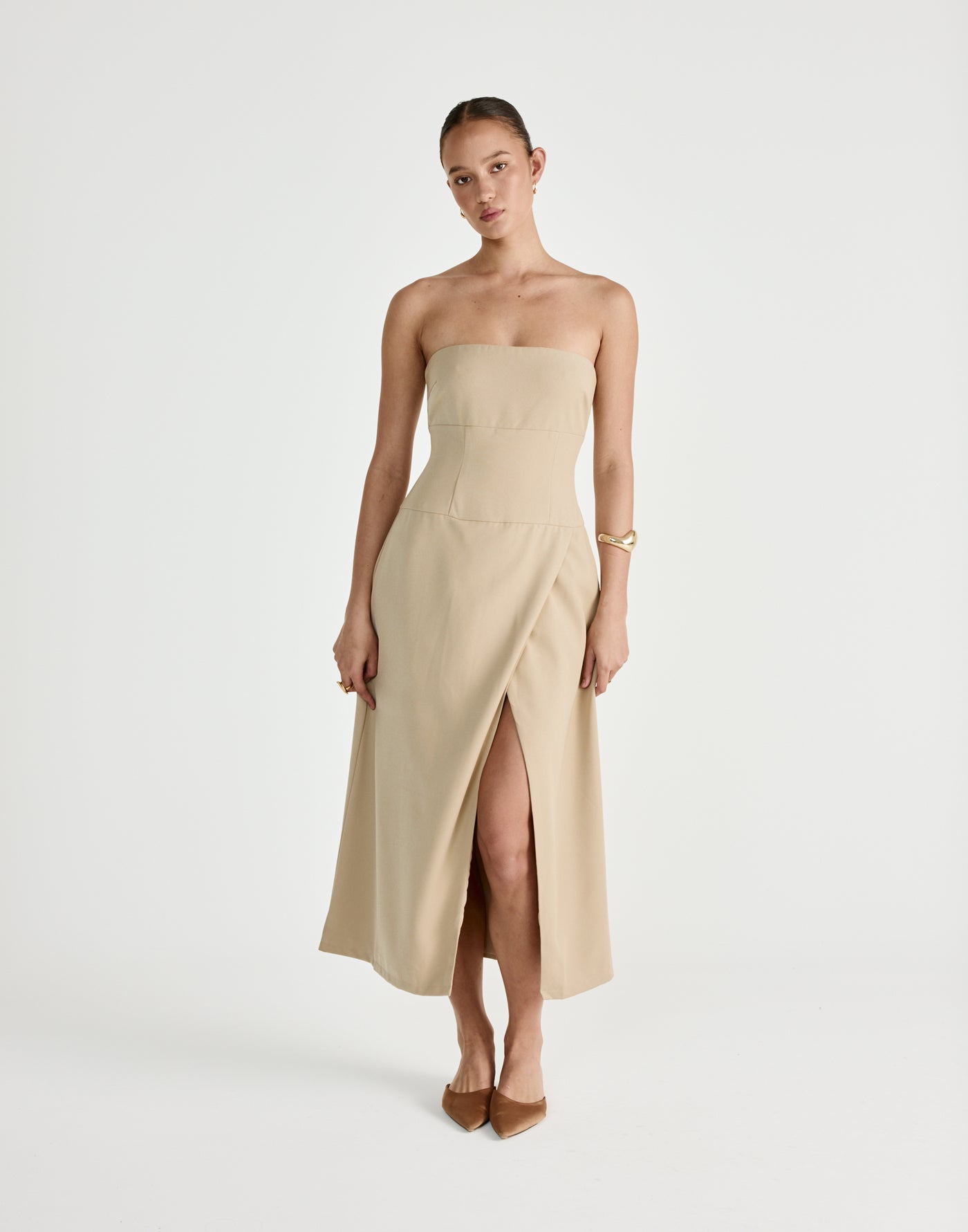  - Women's Dress - Charcoal Clothing