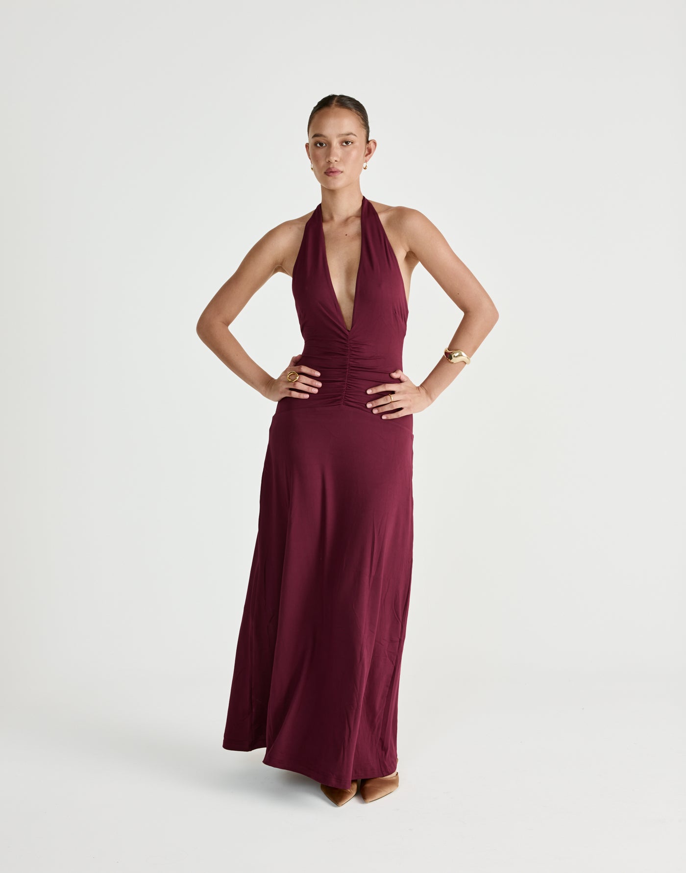  - Women's Dress - Charcoal Clothing