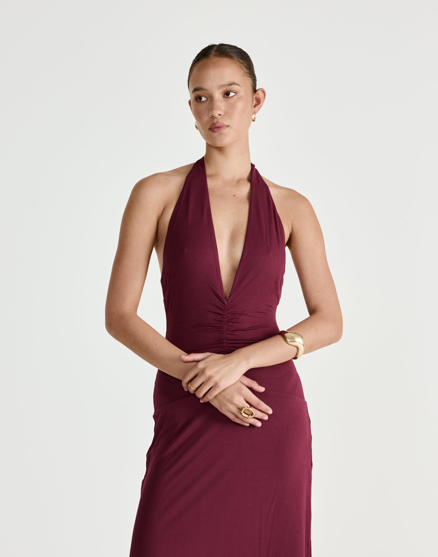  - Women's Dress - Charcoal Clothing