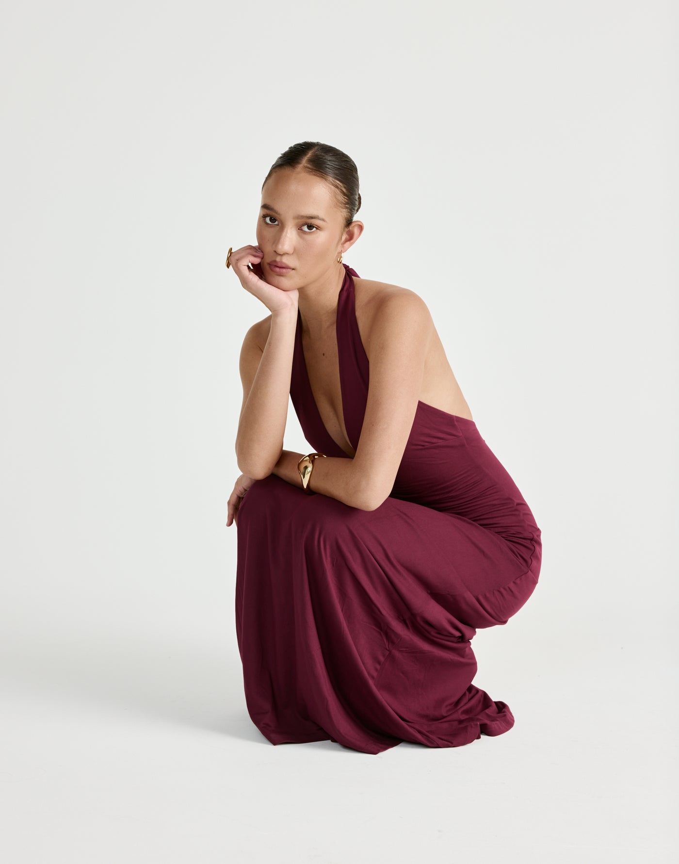  - Women's Dress - Charcoal Clothing