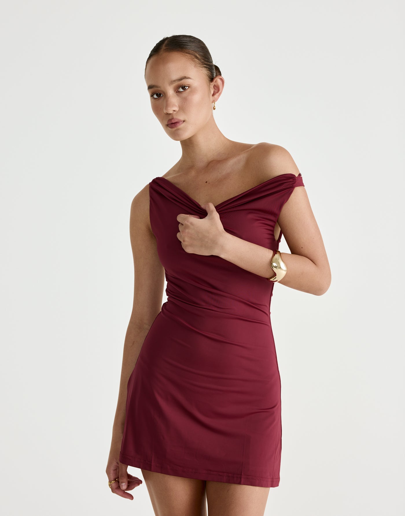  - Women's Dress - Charcoal Clothing