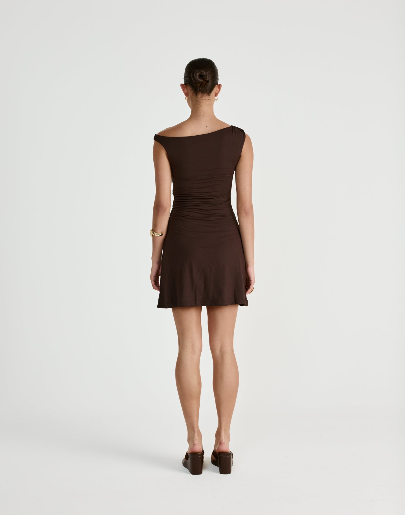  - Women's Dress - Charcoal Clothing