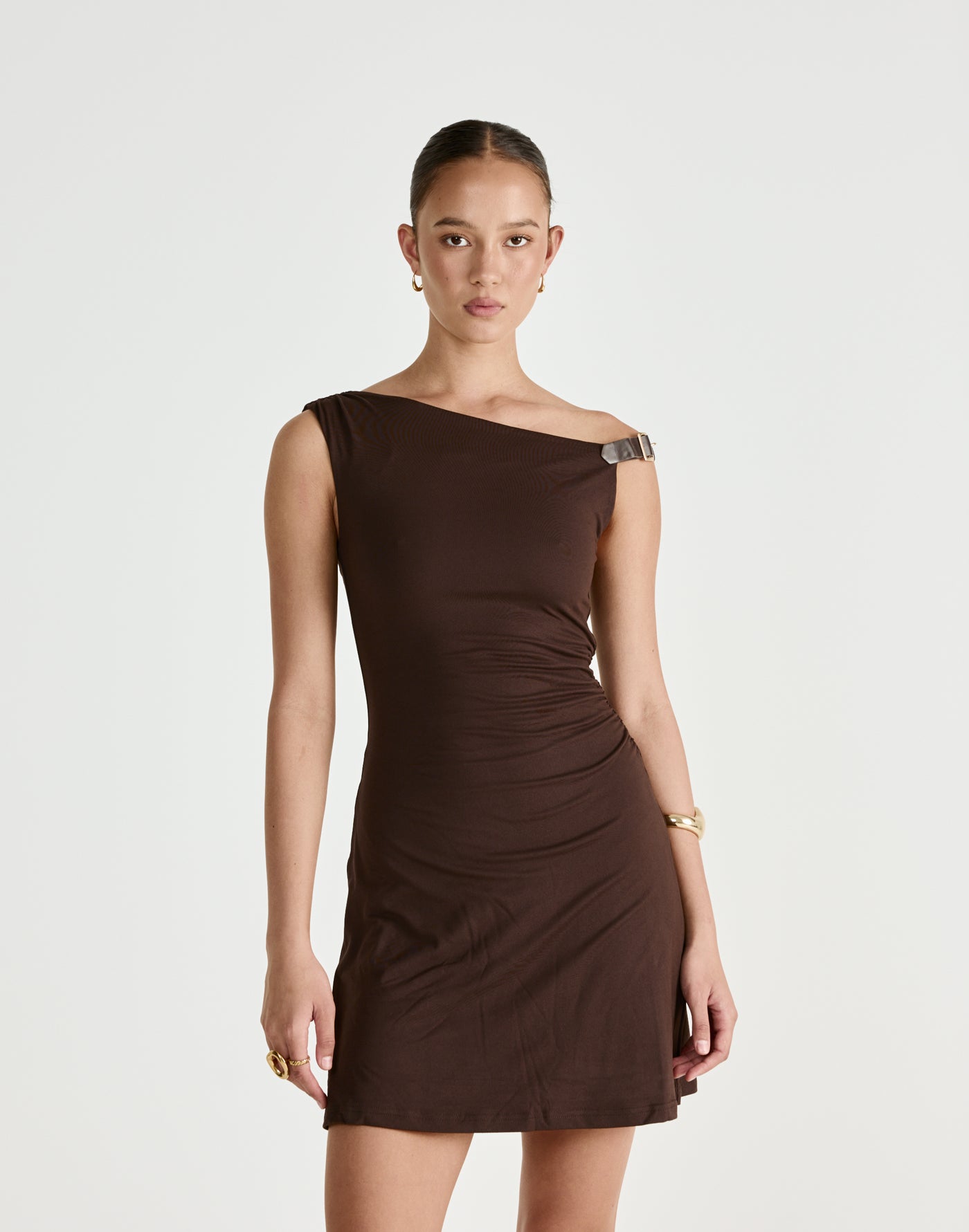  - Women's Dress - Charcoal Clothing