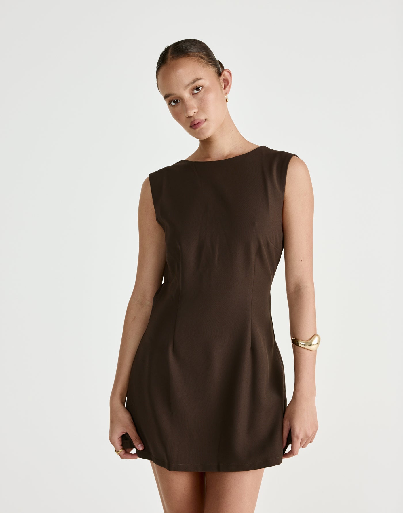  - Women's Dress - Charcoal Clothing